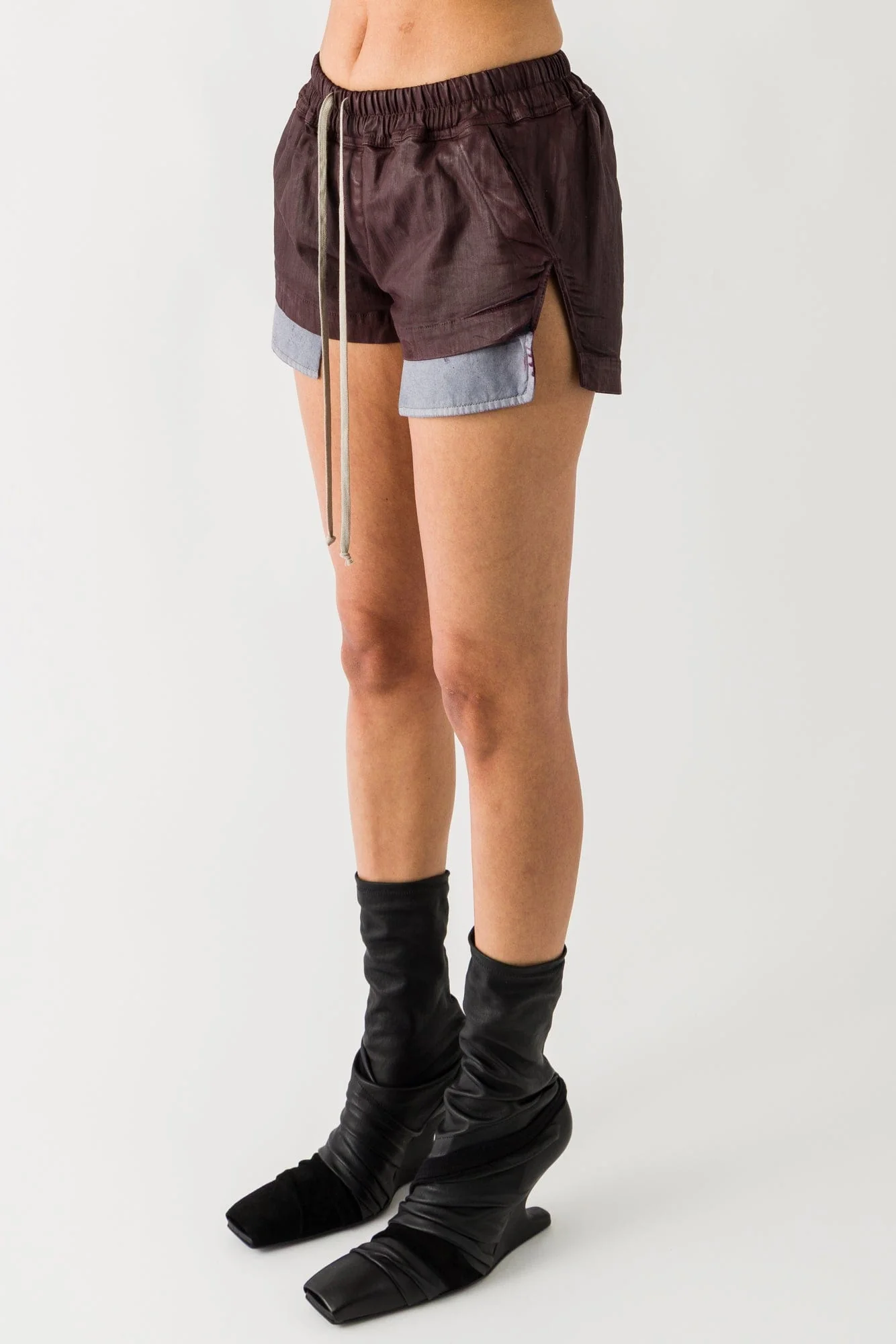 Rick Owens DRKSHDW Boxers in Scab Wax - Image 2