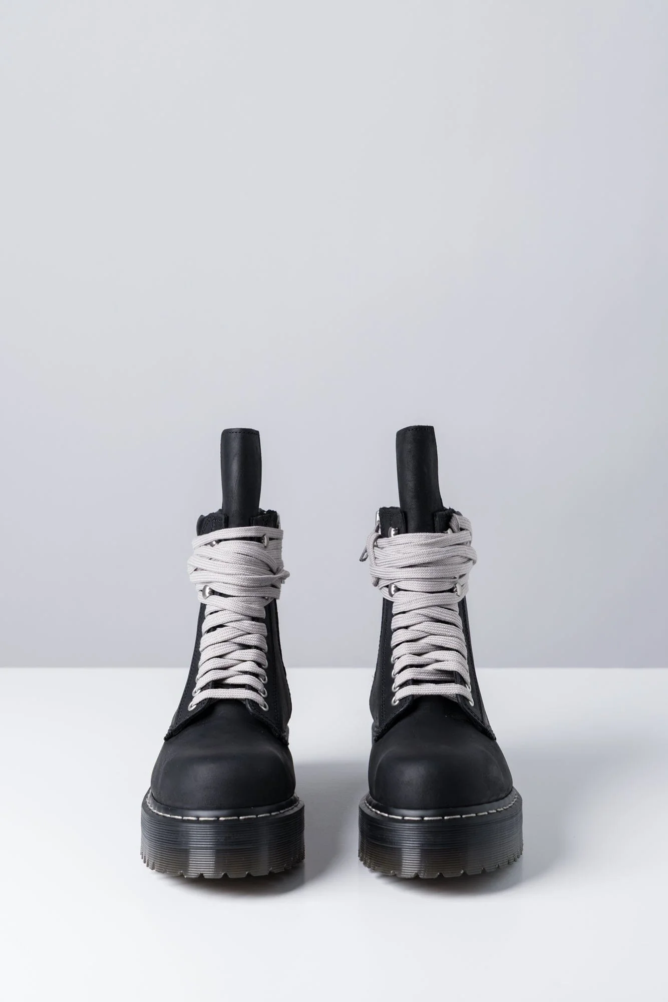 Rick Owens Dr Martens W Quad Sole Steel Toe Boot - Image 3