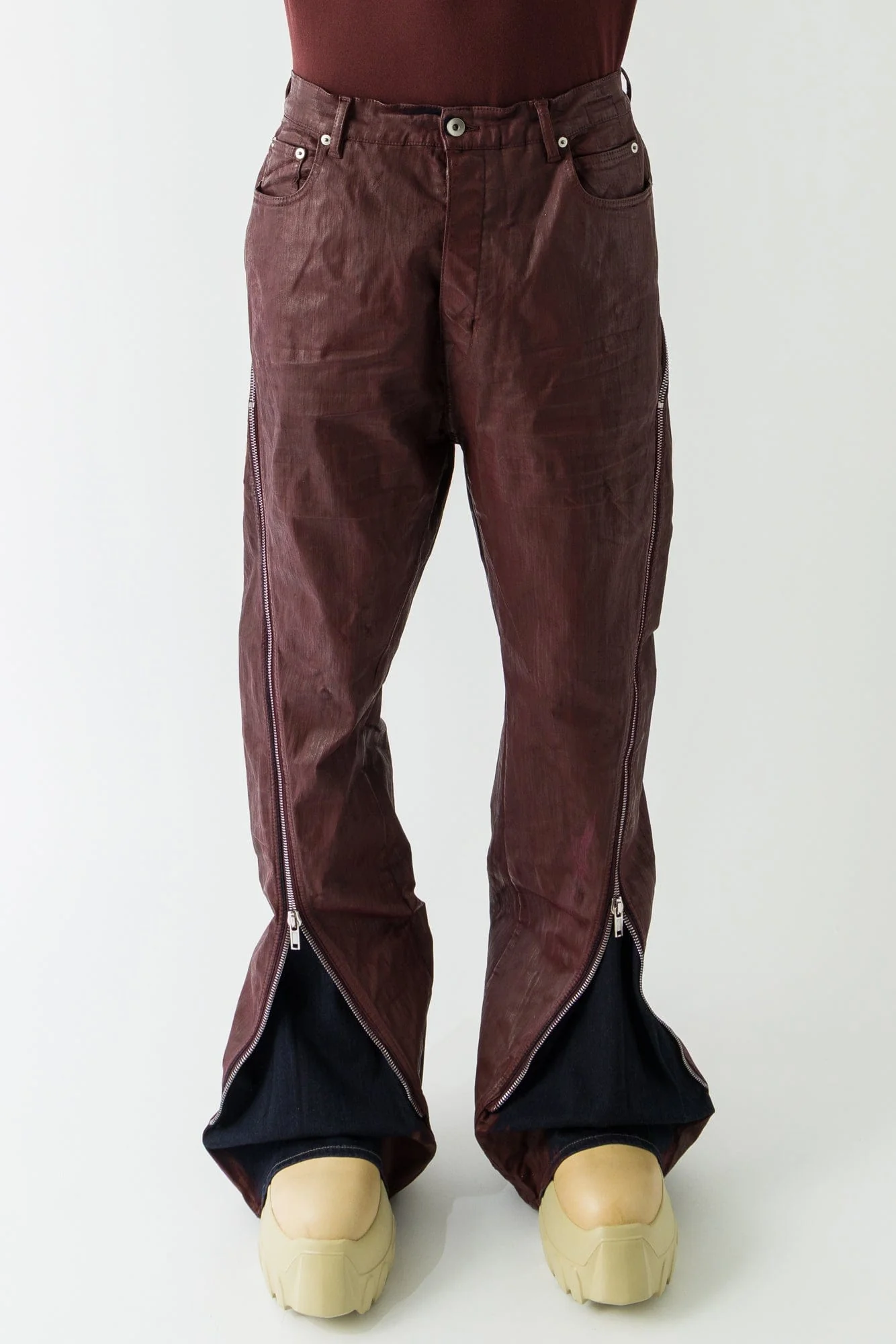 Rick Owens DRKSHDW Bolan Banana in Scab Wax