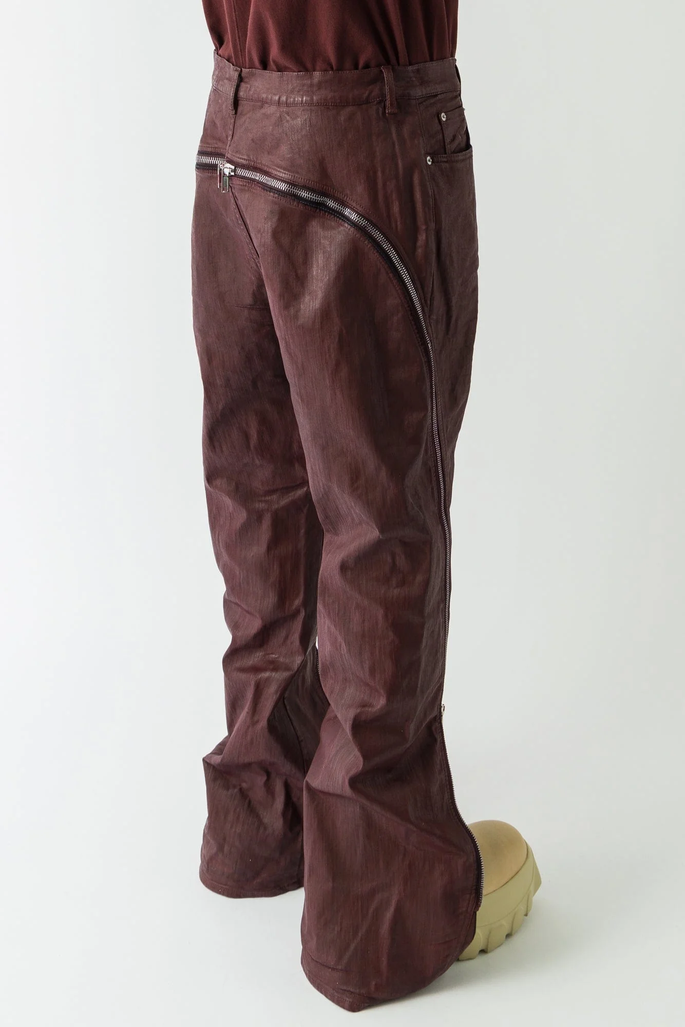 Rick Owens DRKSHDW Bolan Banana in Scab Wax - Image 3