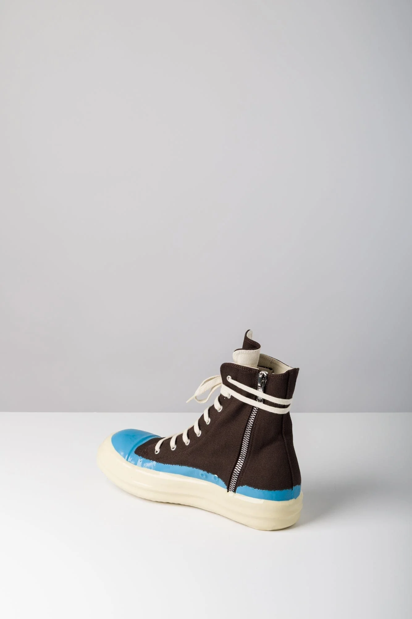 Rick Owens DRKSHDW Denim Sneaks in Laquer - Image 4