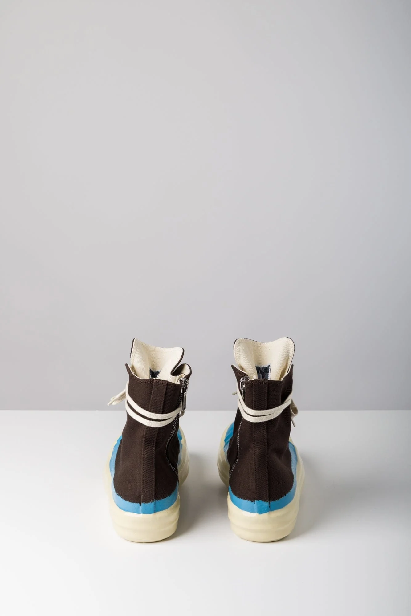 Rick Owens DRKSHDW Denim Sneaks in Laquer - Image 5