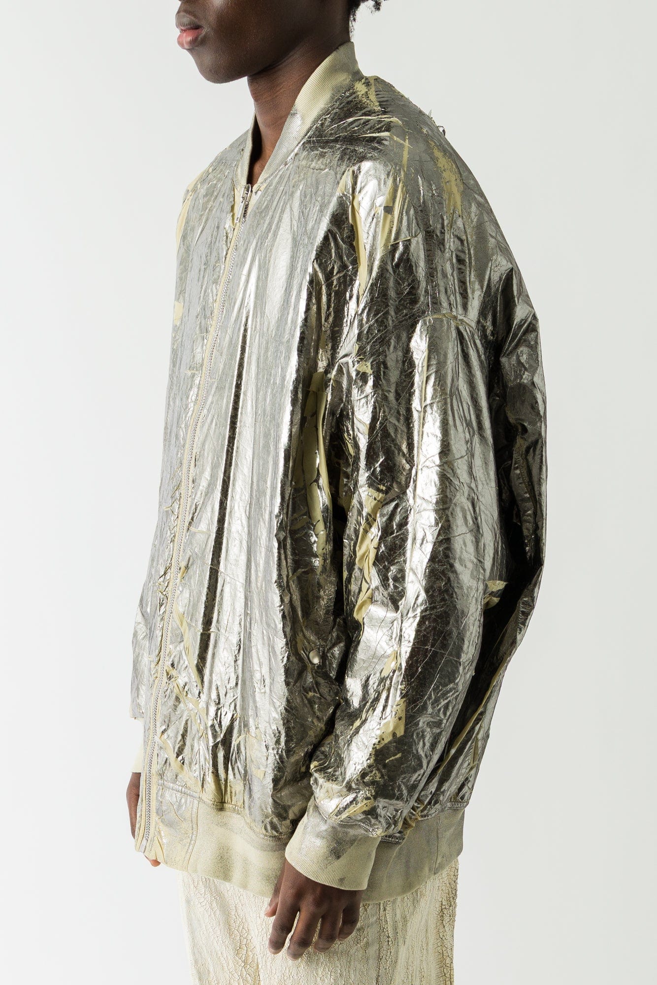 Rick Owens DRKSHDW Jumbo Peter Flight in Palladium - Image 2
