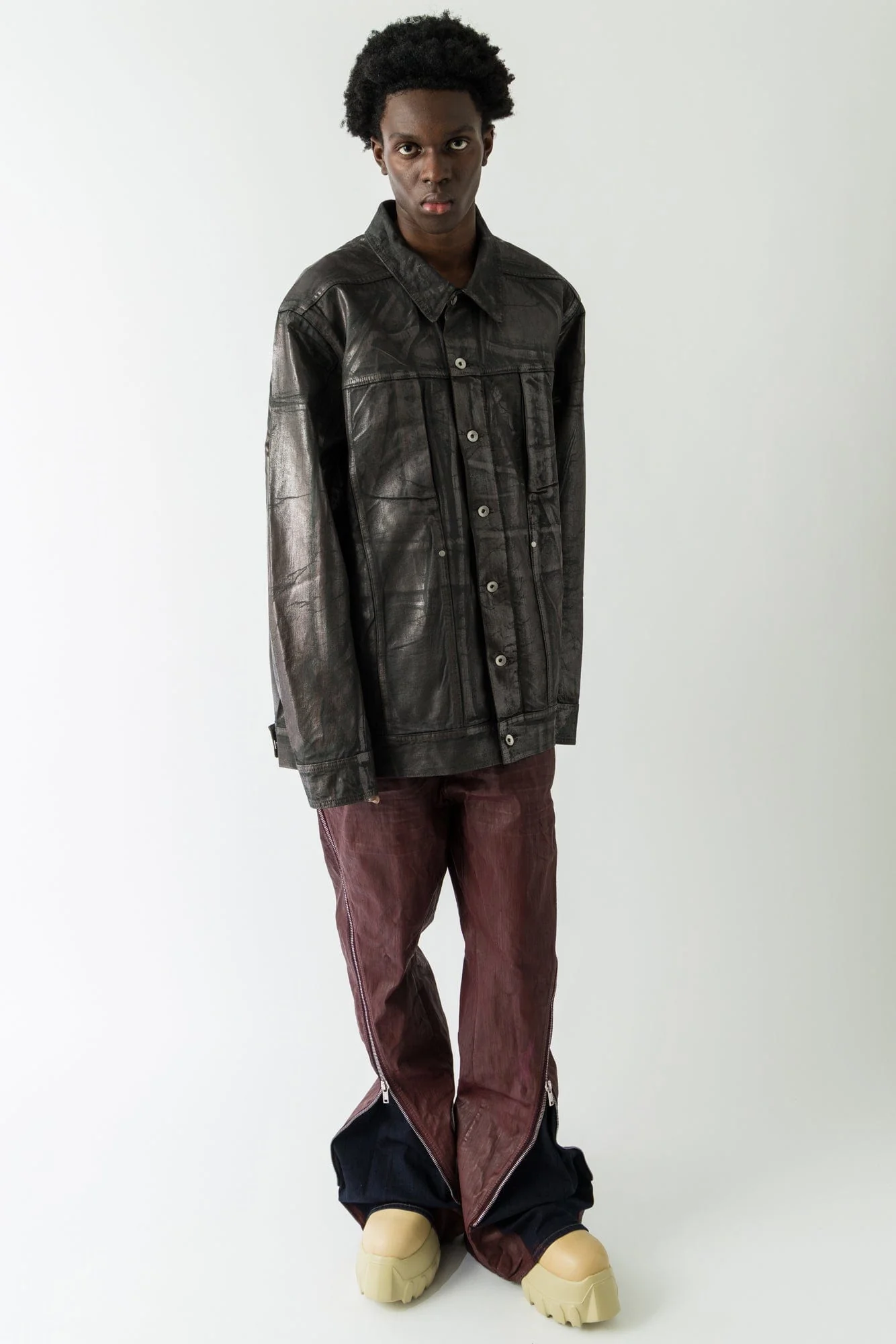 Rick Owens DRKSHDW Lido Worker in Bronze - Image 4