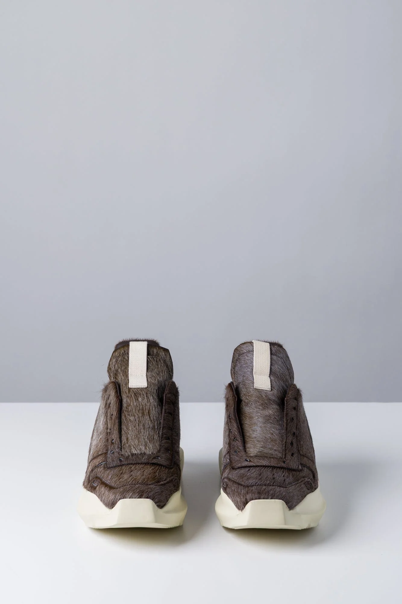 Rick Owens Geth Runner in Indigo Calf Hair - Image 3