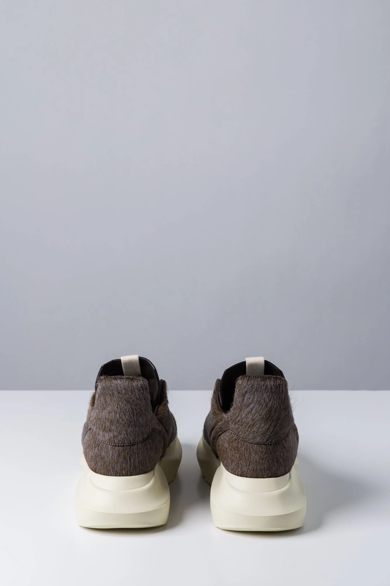 Rick Owens Geth Runner in Indigo Calf Hair - Image 5