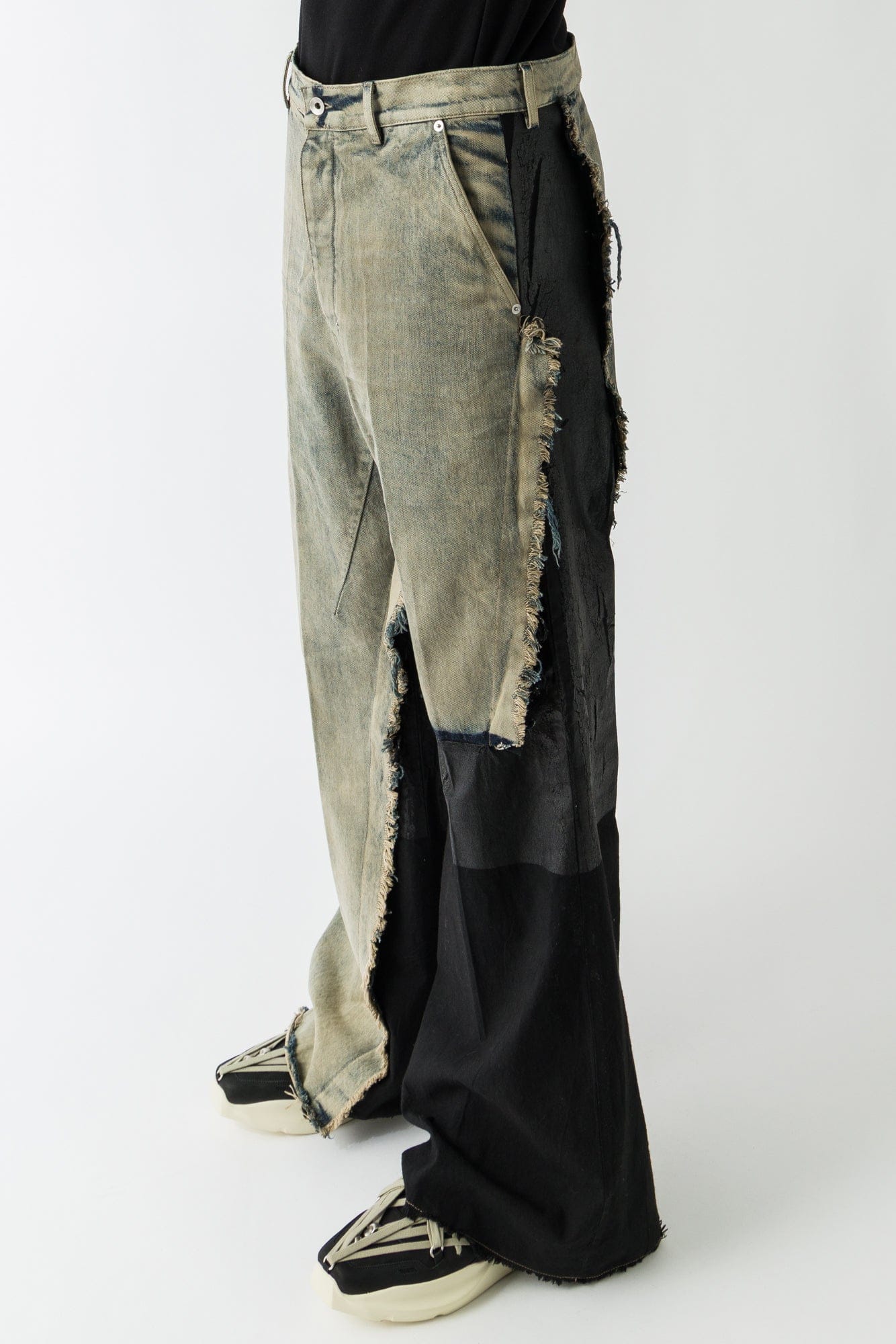 Rick Owens Joris Trousers in Dark Dust - Image 2
