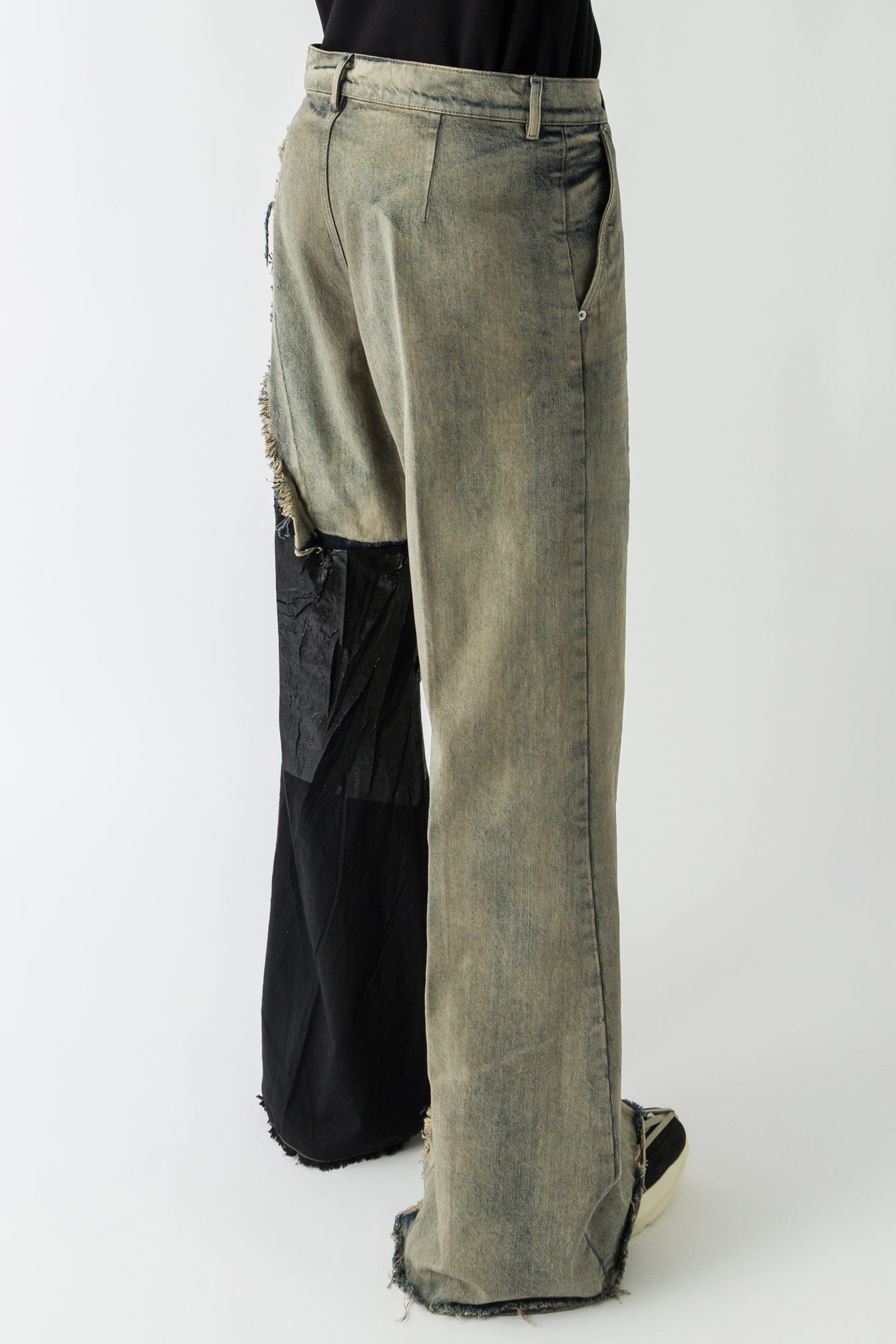 Rick Owens Joris Trousers in Dark Dust - Image 3