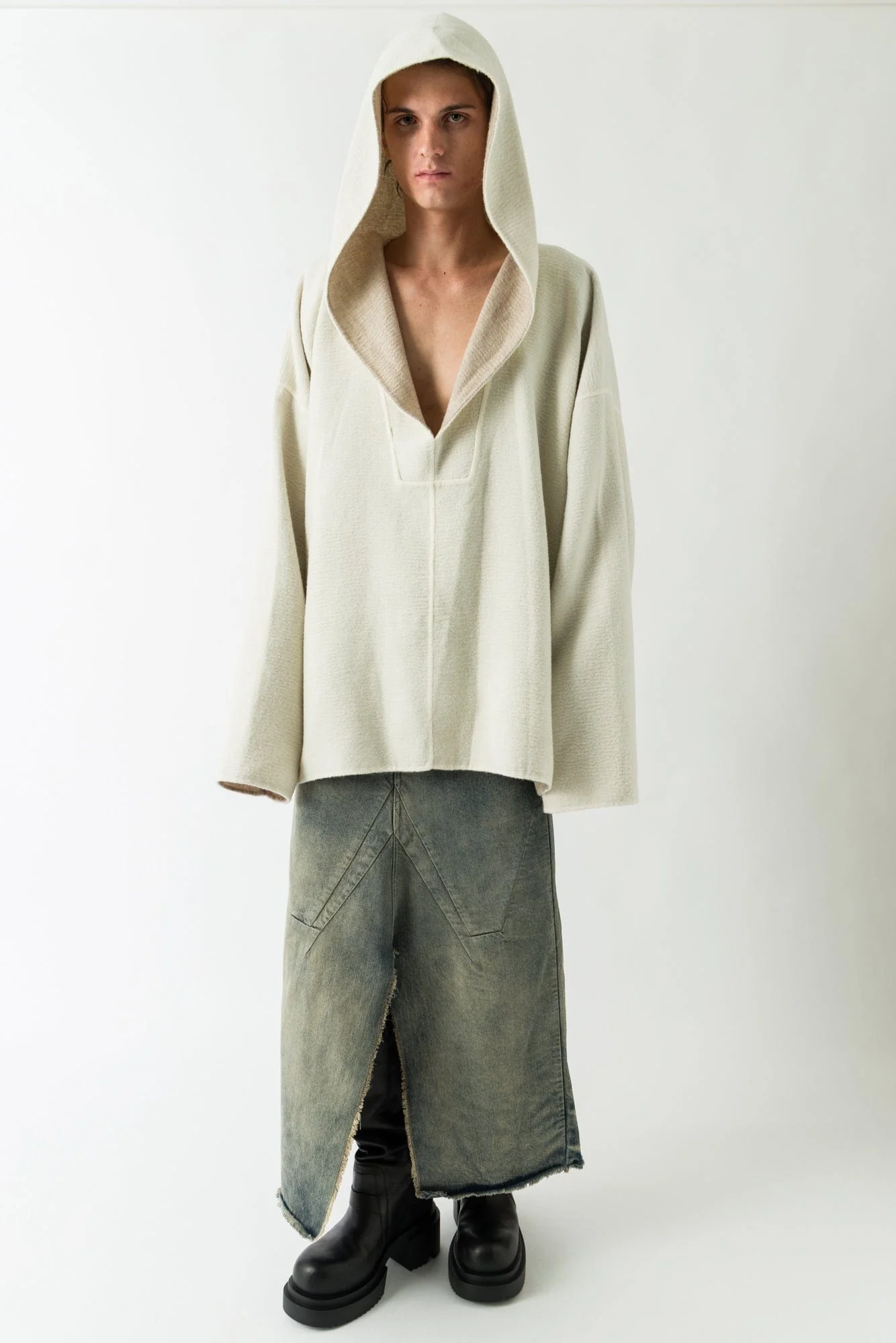 Rick Owens LS Kaftan Hip - Image 4