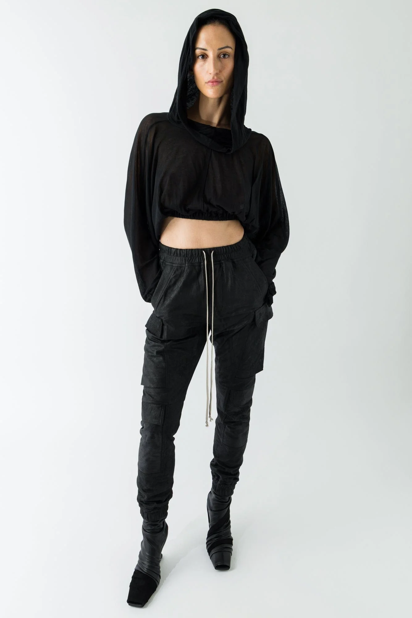 Rick Owens Mastodon Megacargo in Blistered Leather - Image 4