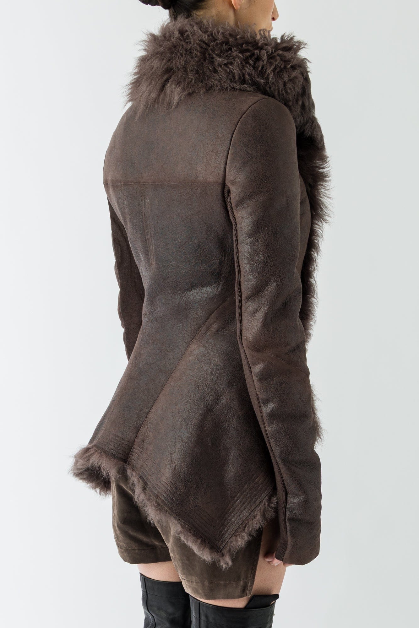 Rick Owens Naska Shearling Jacket - Image 3
