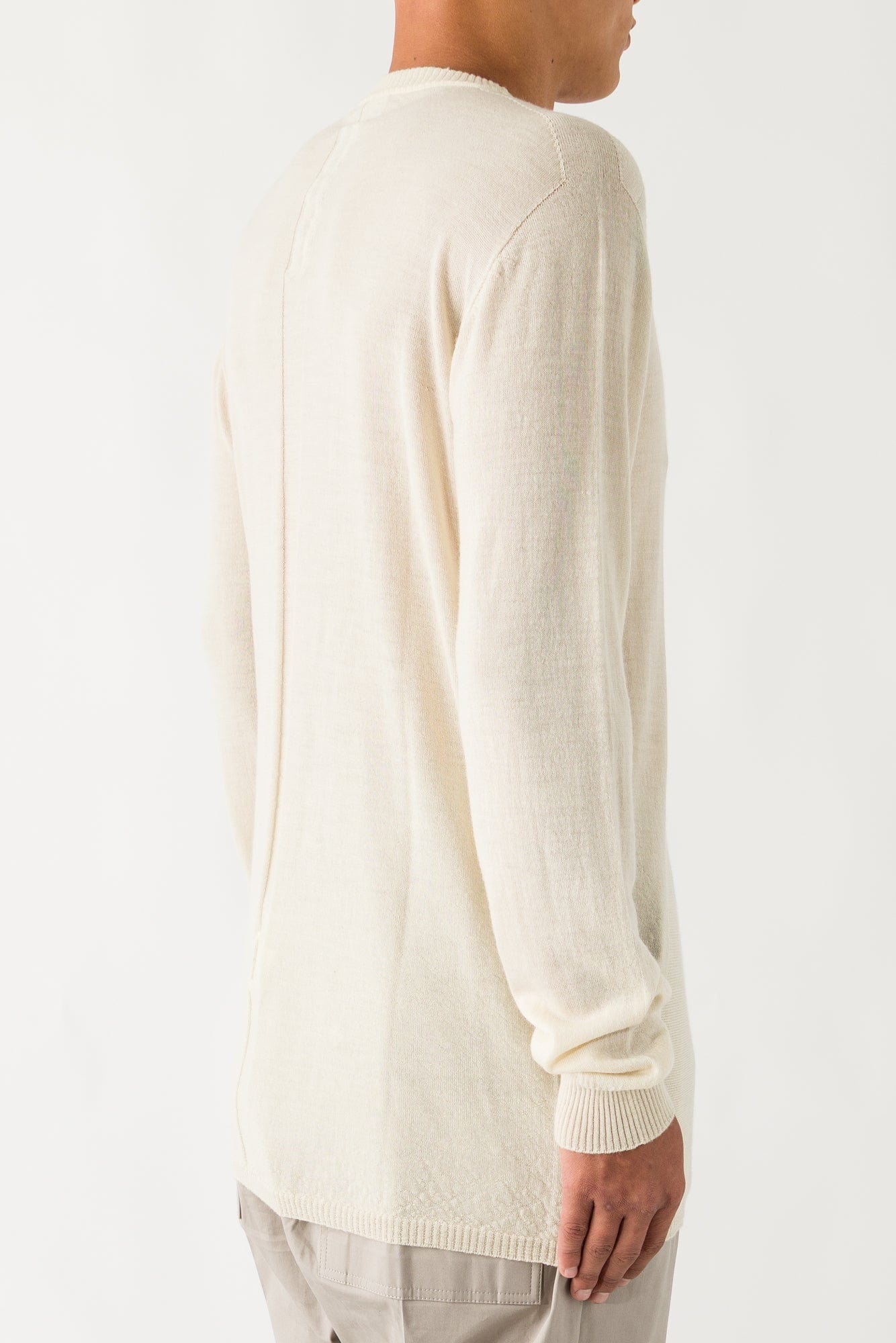 Rick Owens Oversized Level Sweater in Natural - Image 3