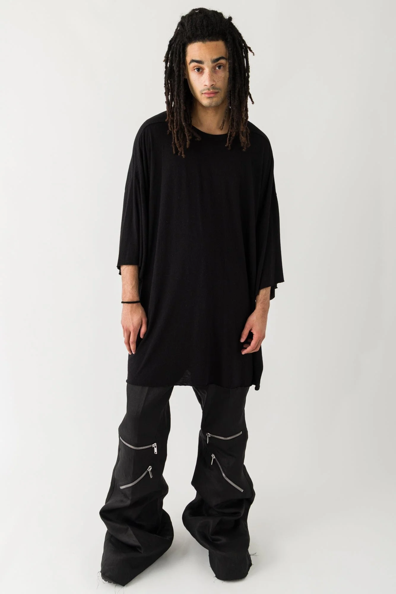 Rick Owens Tommy T in Black JR - Image 4