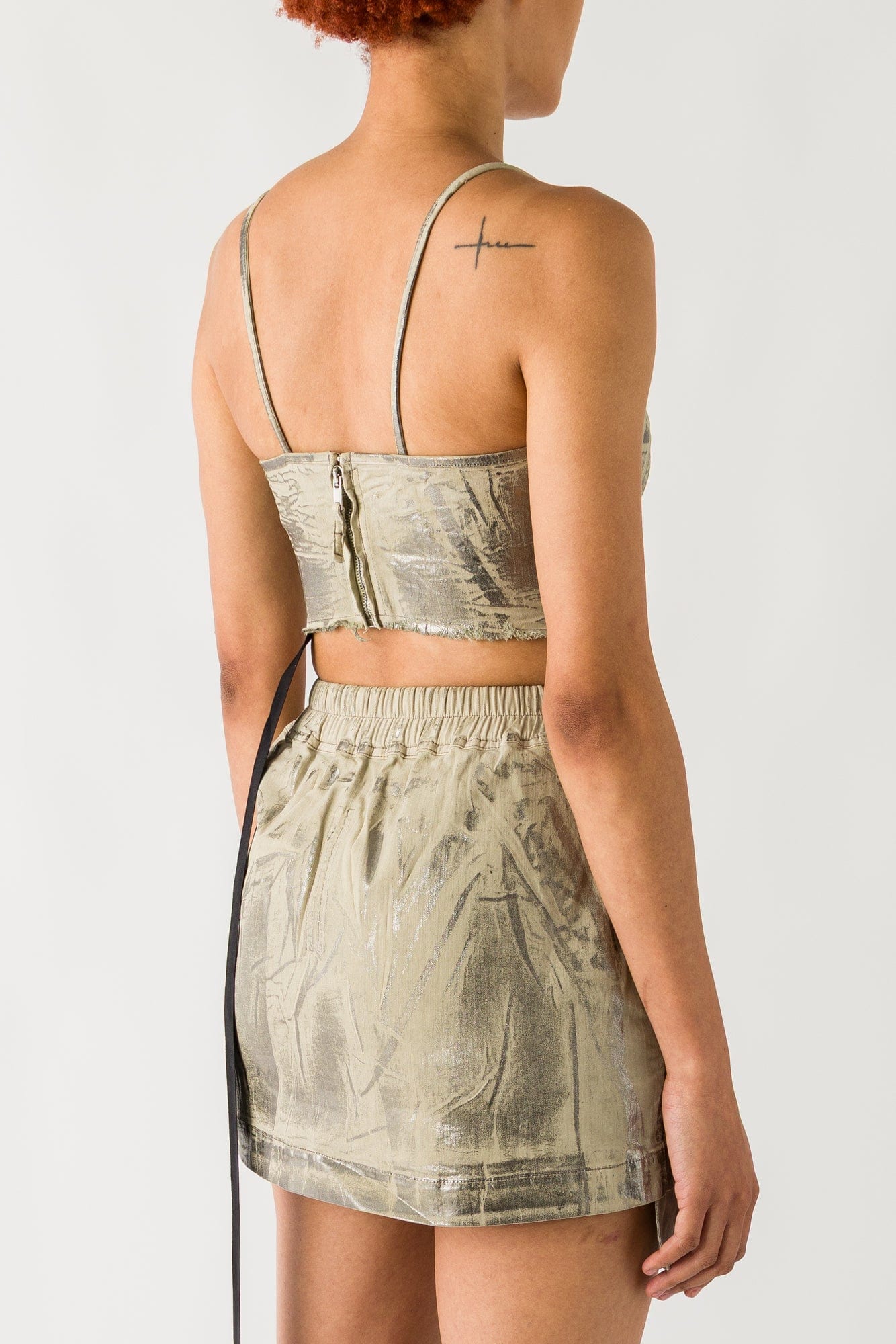 Rick Owens DRKSHDW Top in Palladium - Image 3