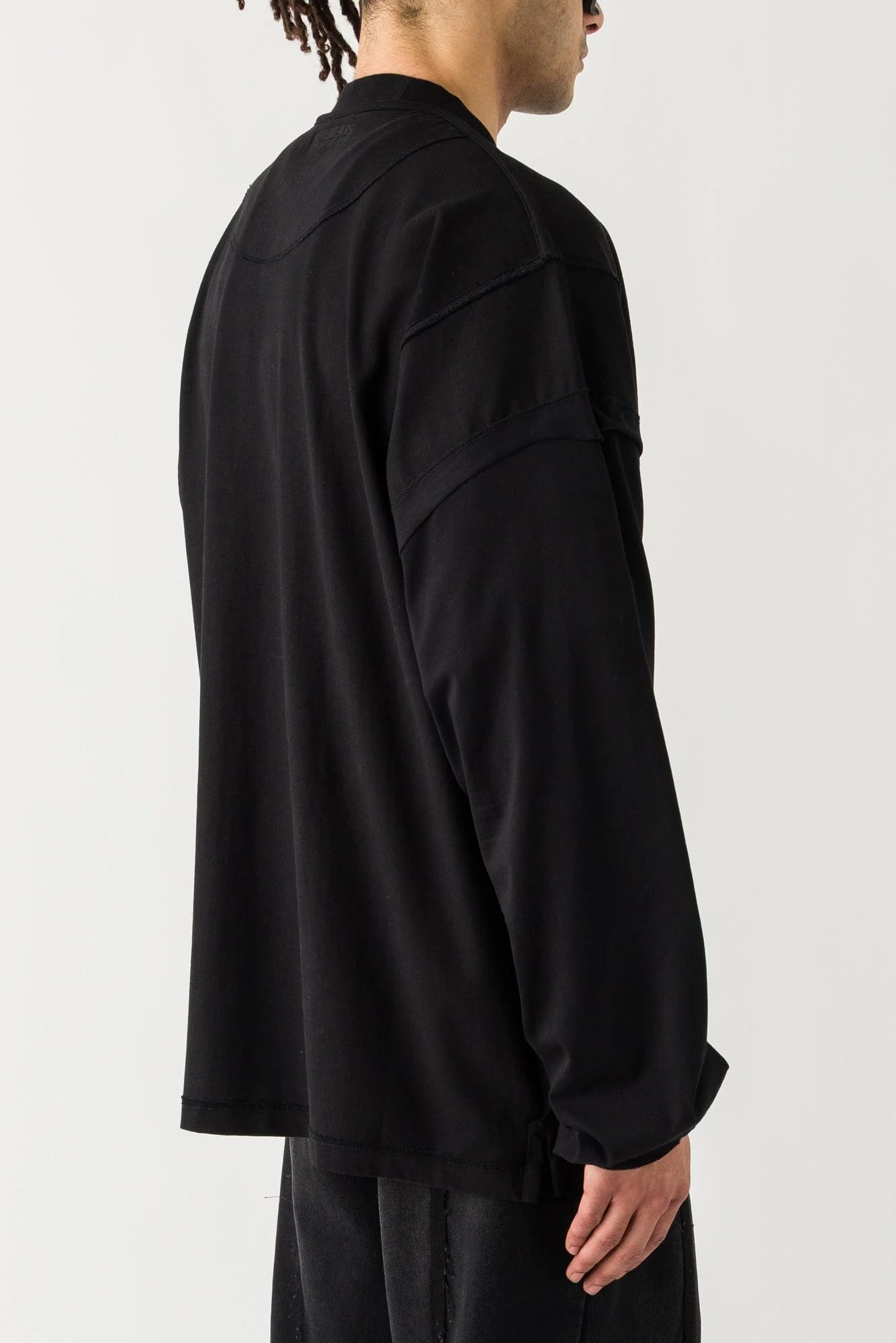 Vetements Shut Down Embroidered Reworked Longsleeve - Image 3