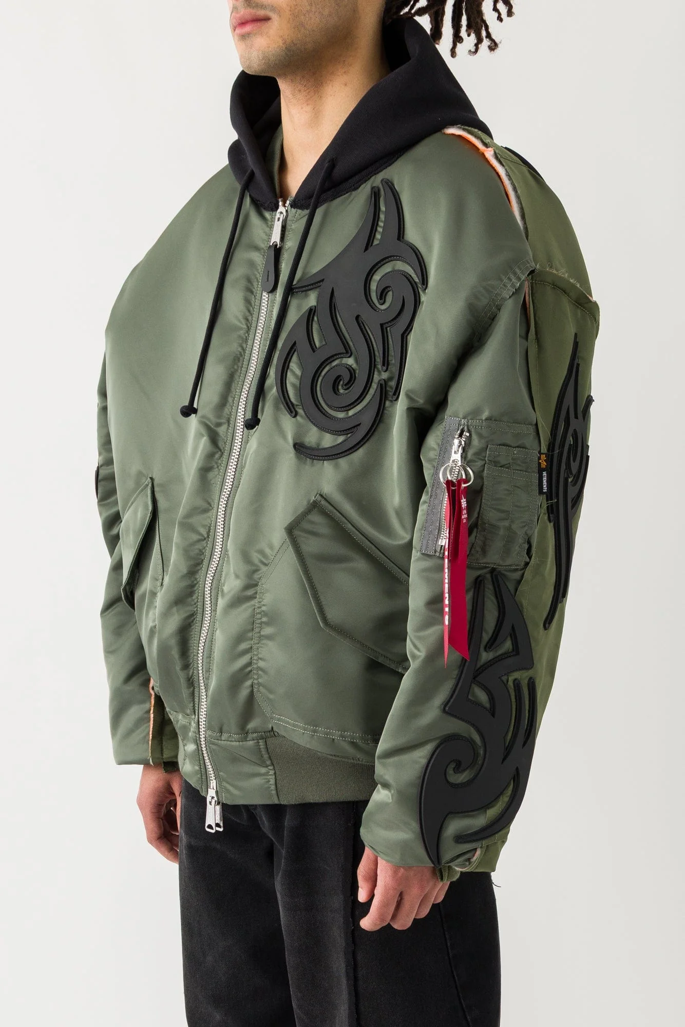 Vetements Tribal Reworked Bomber Jacket - Image 2