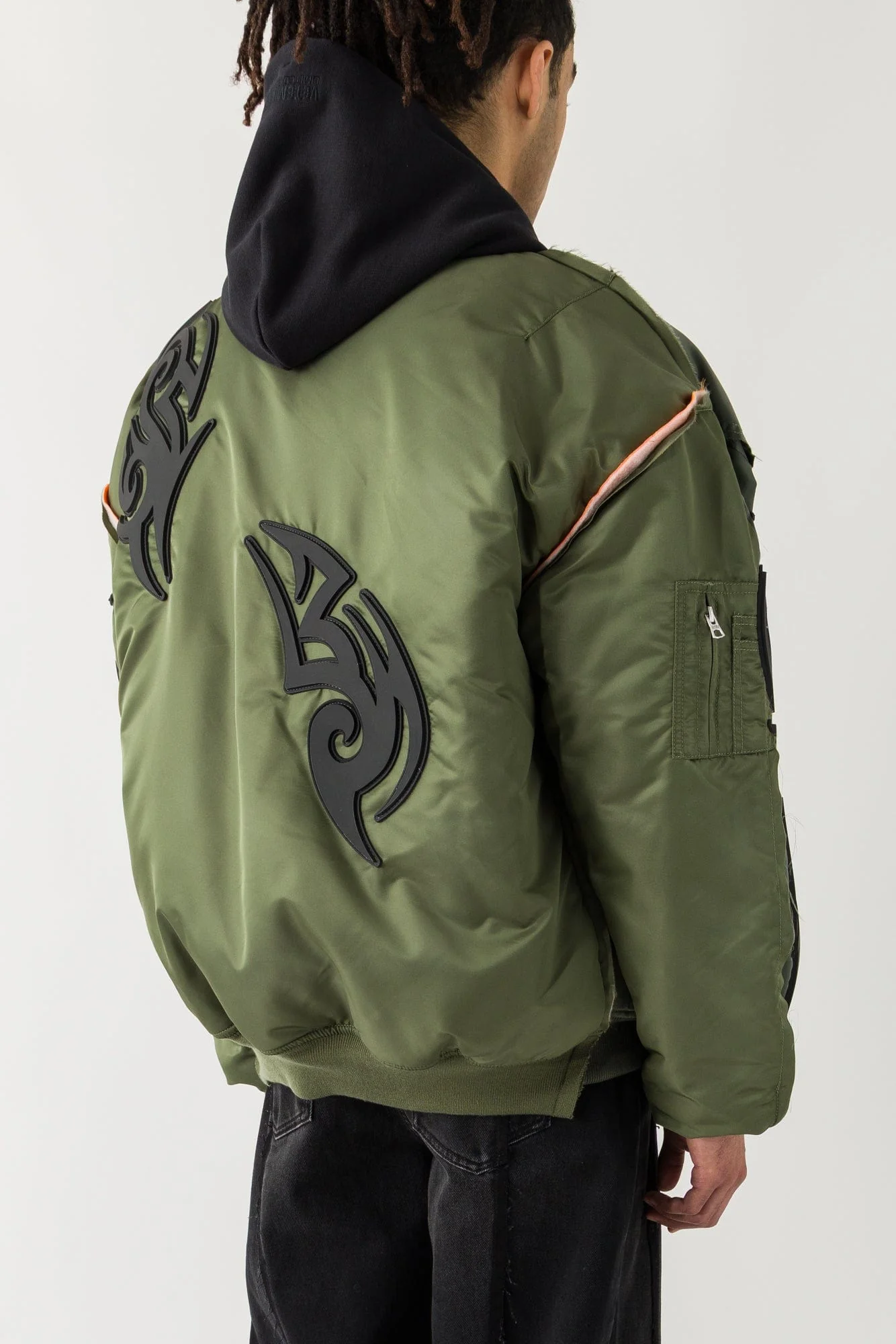Vetements Tribal Reworked Bomber Jacket - Image 3