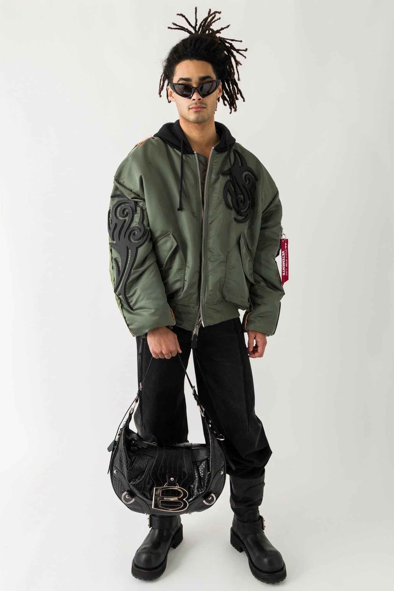 Vetements Tribal Reworked Bomber Jacket - Image 4