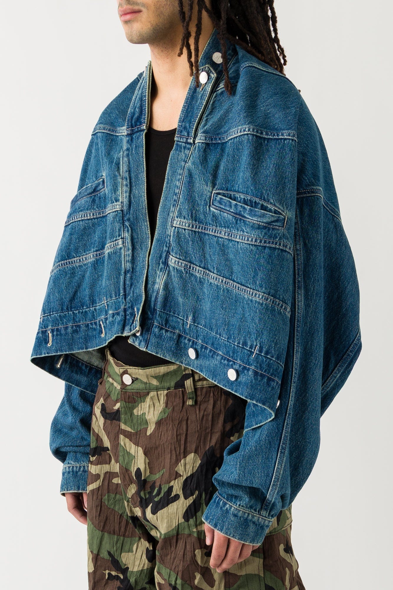 Vetements Upside Down Denim Jacket - Image 2