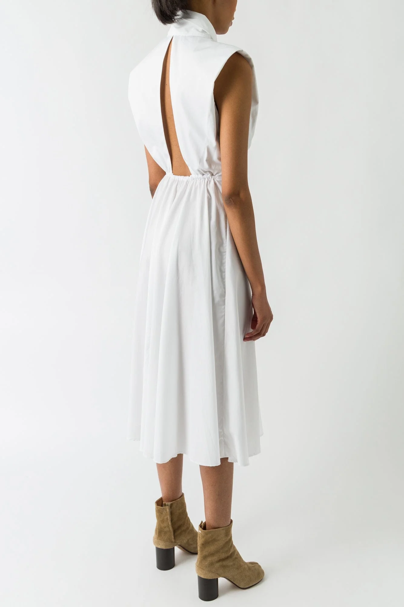 Viktor & Rolf Multi Layers Shirt Dress in White - Image 3