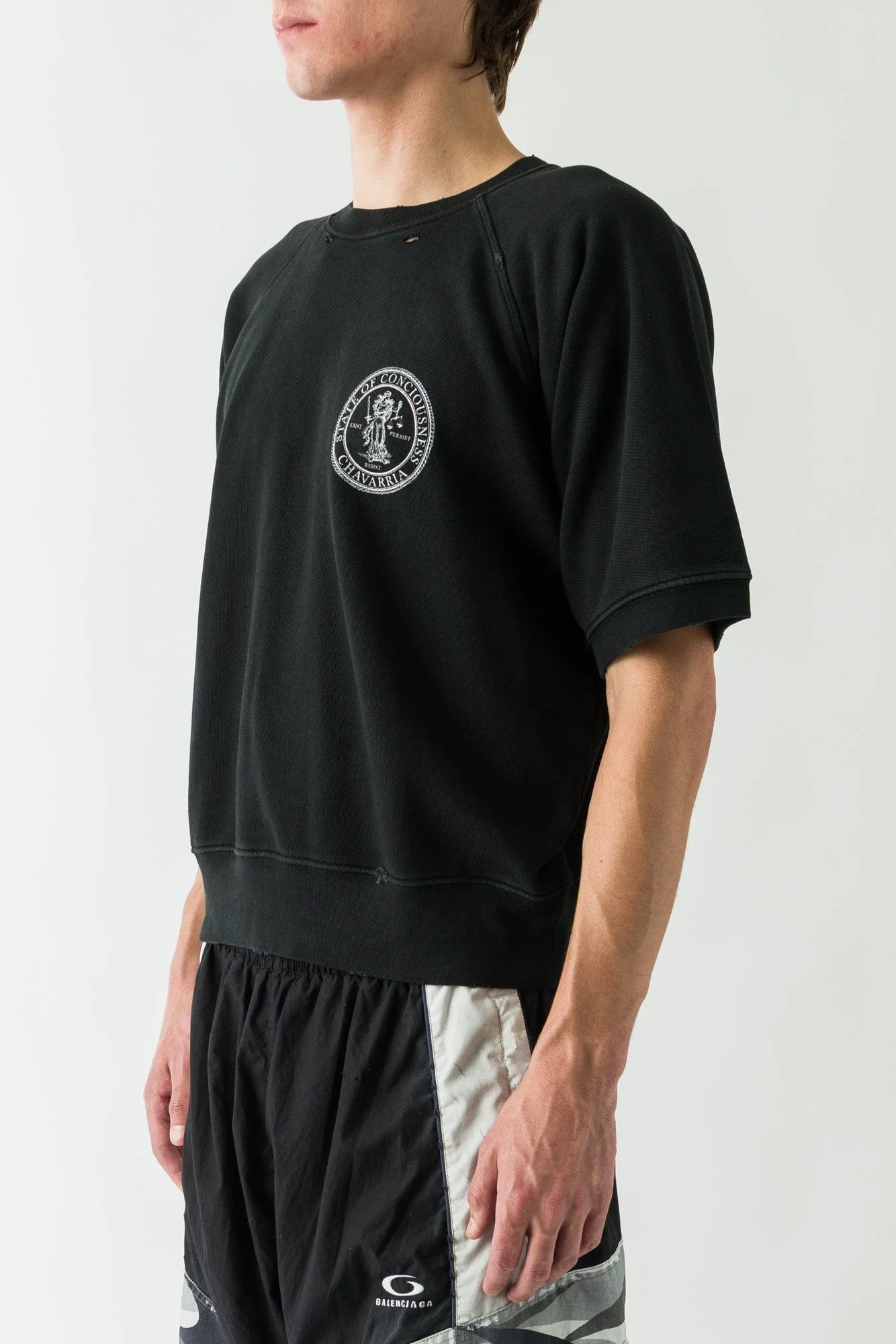 Willy Chavarria State of Consiousness Papi Crewneck - Image 2