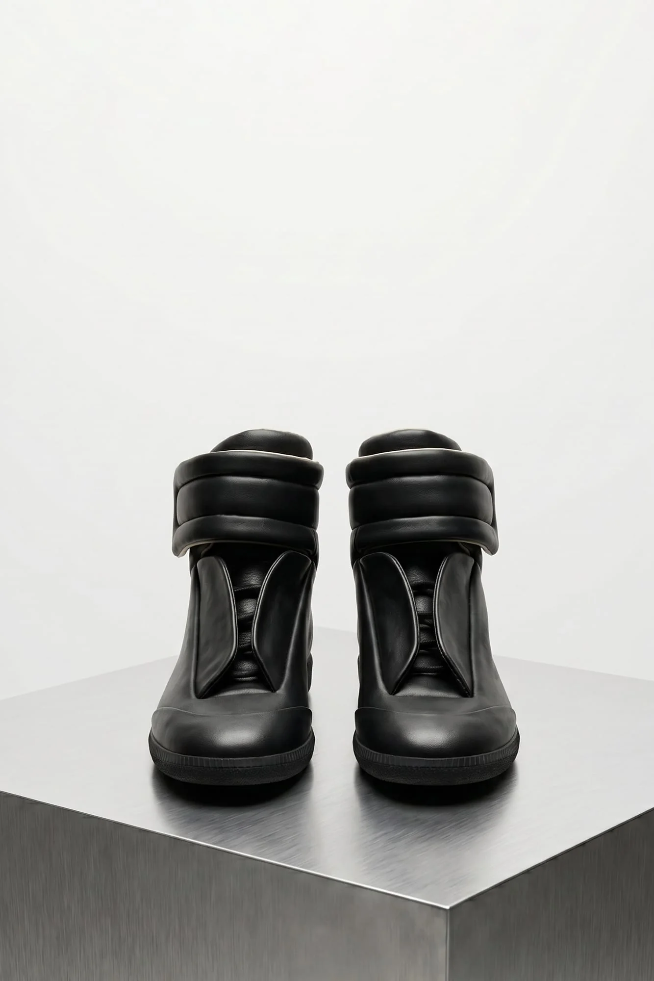 Maison Margiela Future Mid Top in Black - Image 3