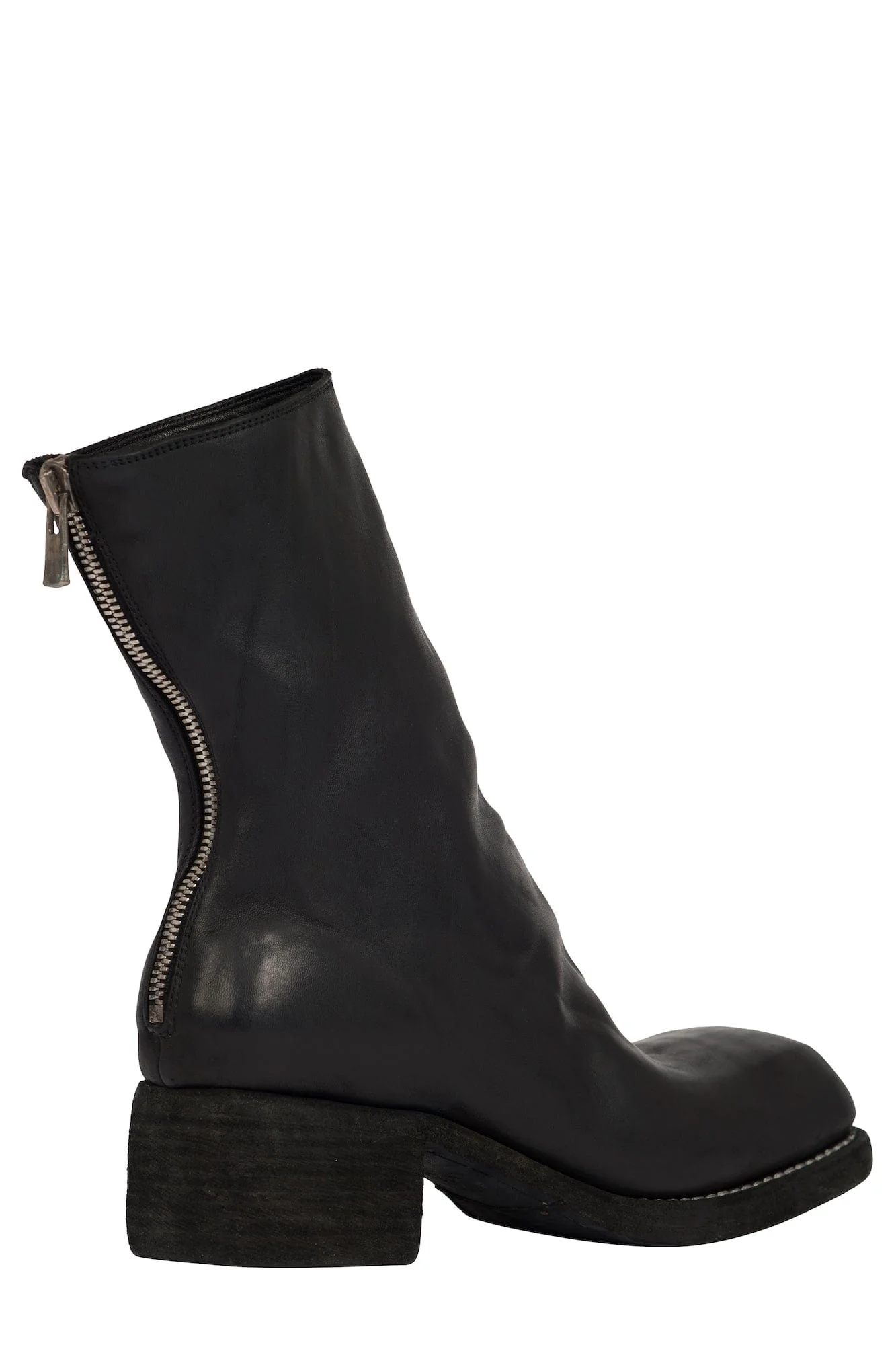 Guidi Square Toe Back Zip Boot - Image 4