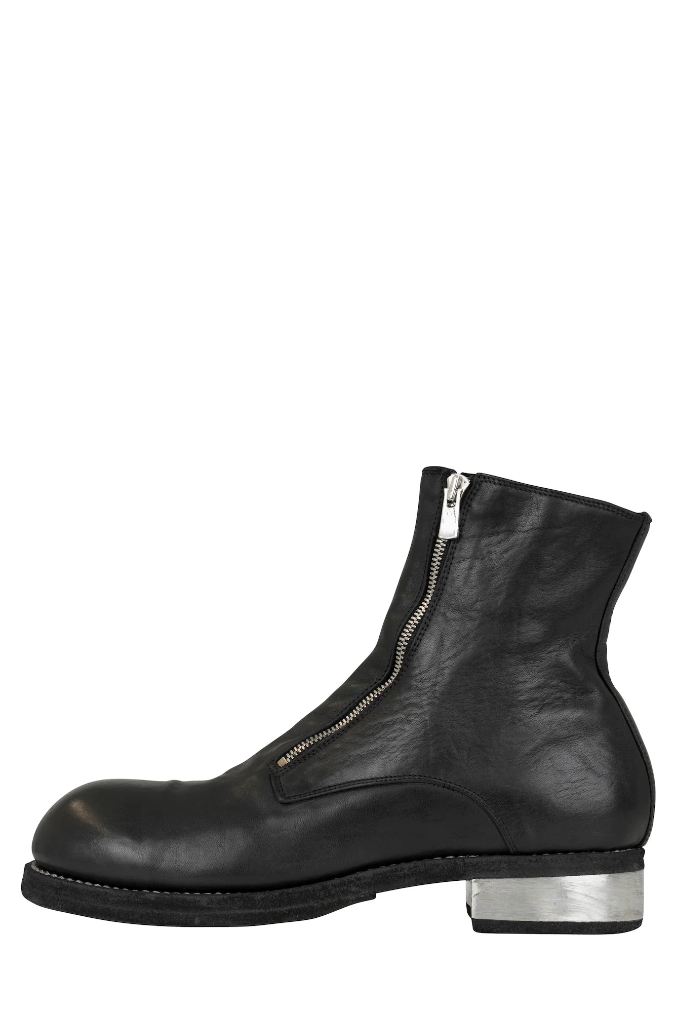 Guidi Full Grain Horse Double Front Zip Big Daddy Boots