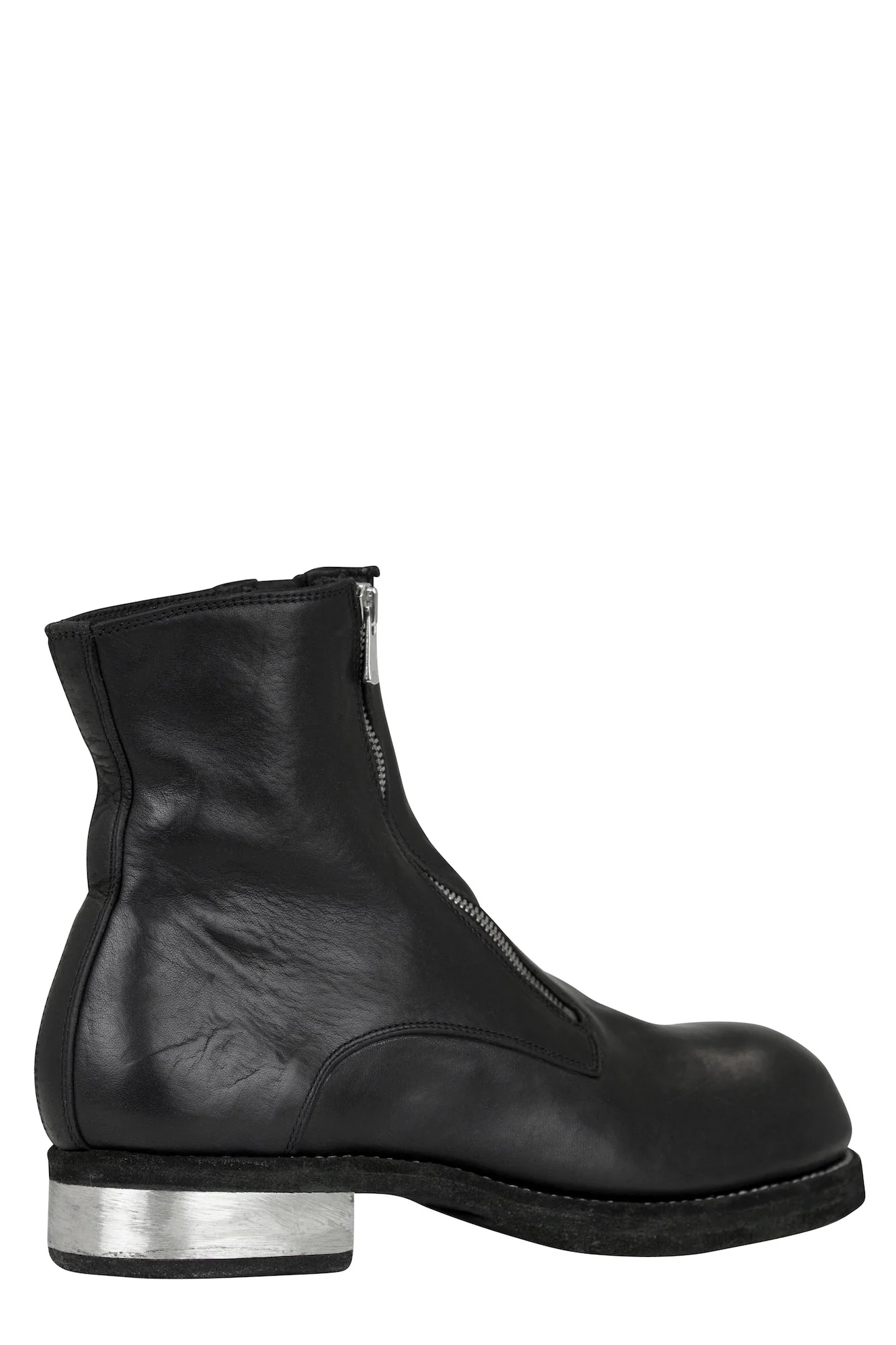 Guidi Full Grain Horse Double Front Zip Big Daddy Boots - Image 3