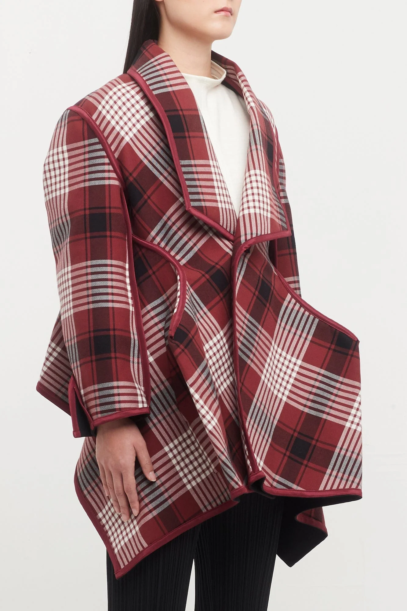 Issey Miyake Counterpoint Check Jacket - Image 2