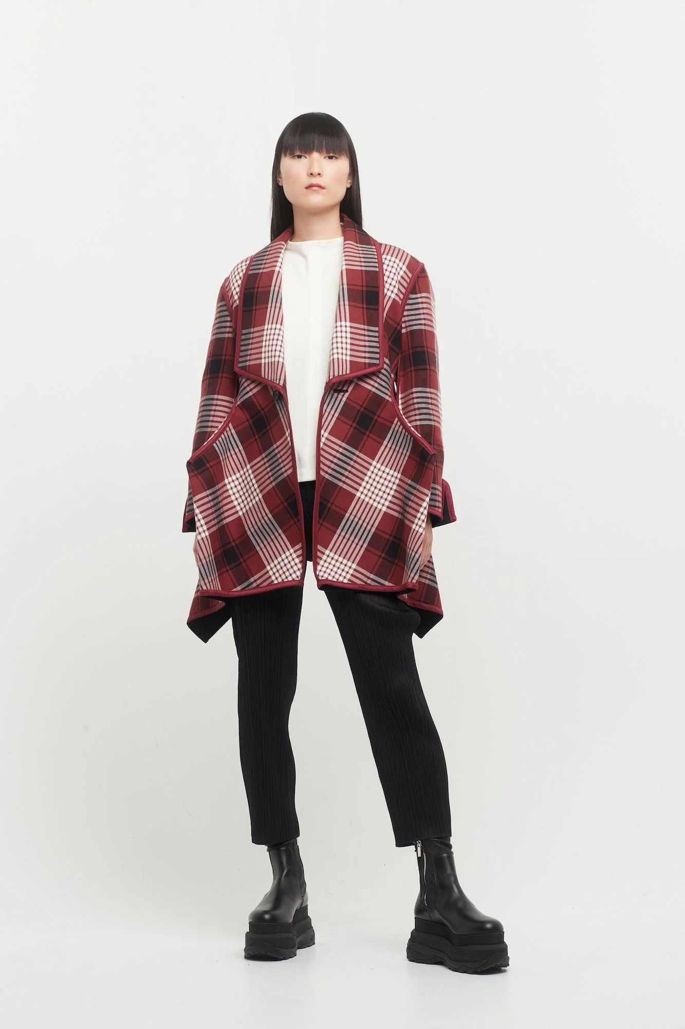 Issey Miyake Counterpoint Check Jacket - Image 4