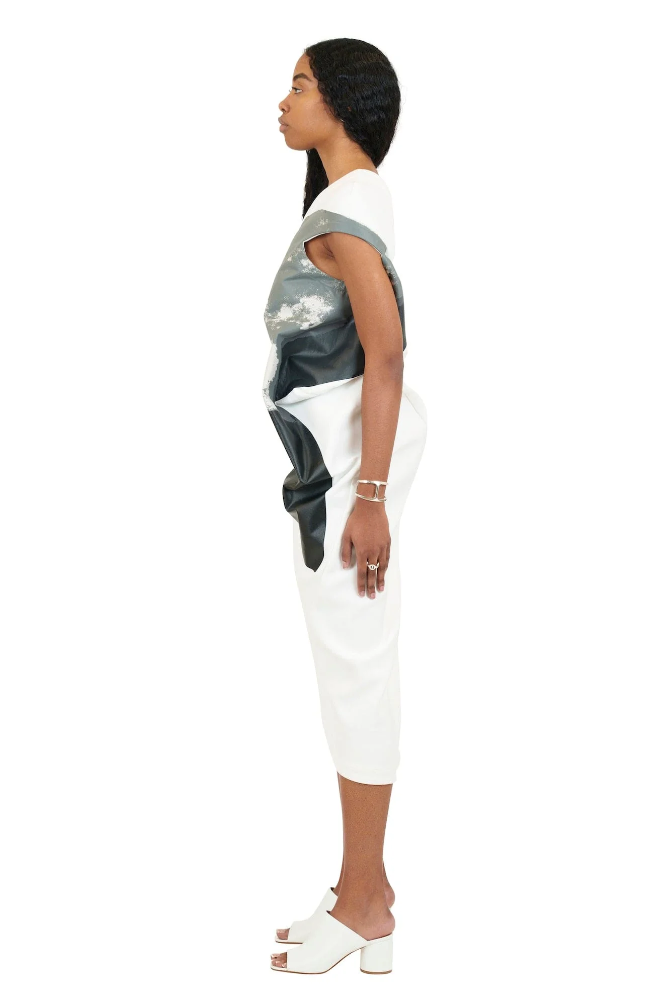 Issey Miyake Torso Juxtapose Dress - Image 4