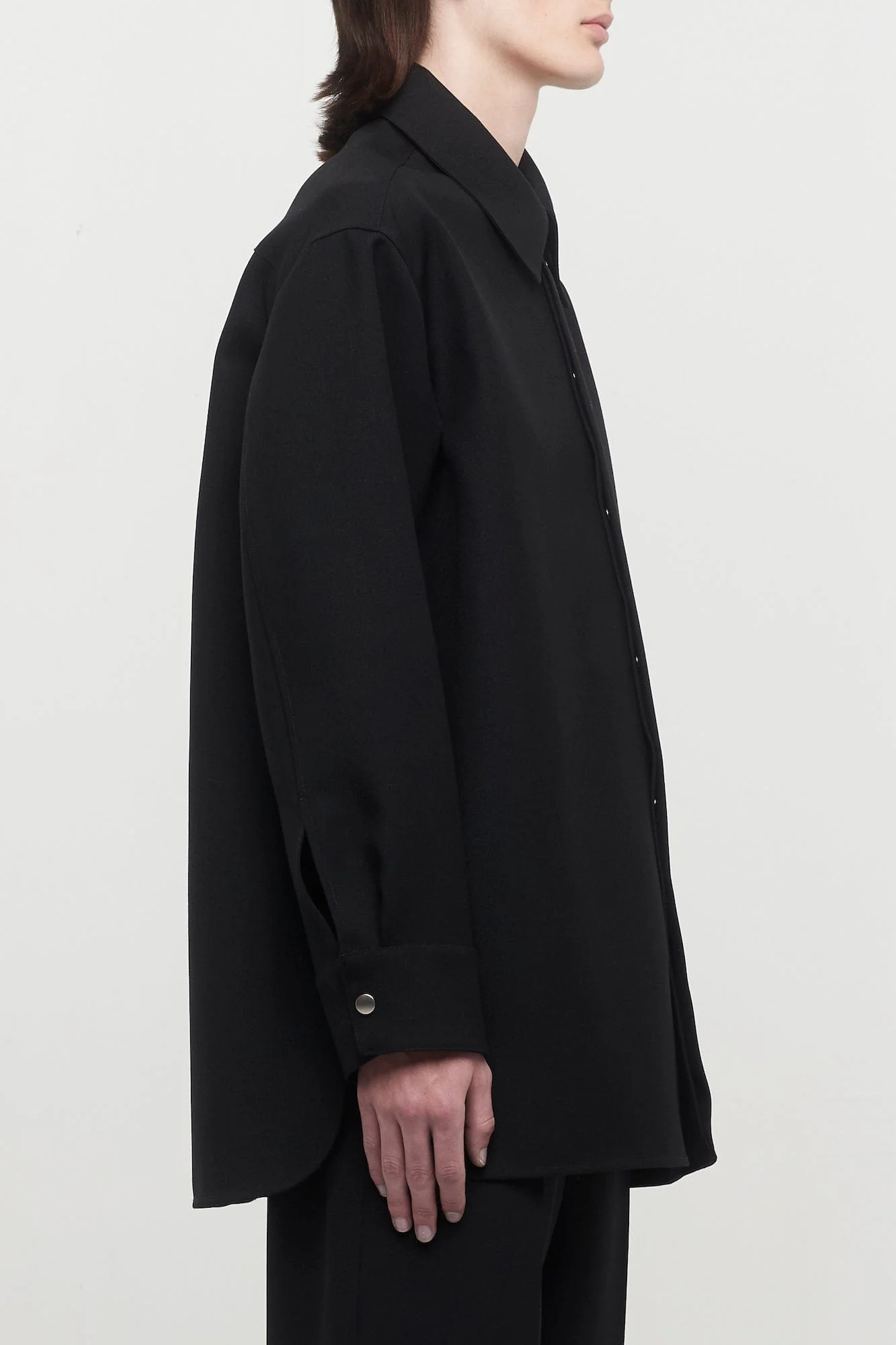 Jil Sander Gabardine Blouson 42 in Black - Image 2