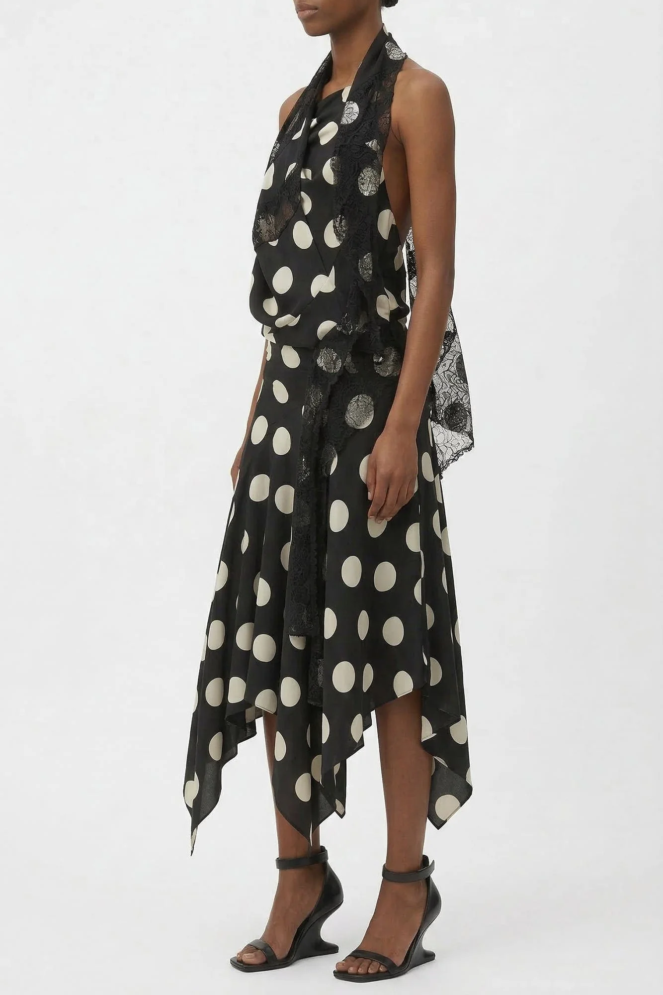 Junya Watanabe Draped Halter Neck Dress - Image 2