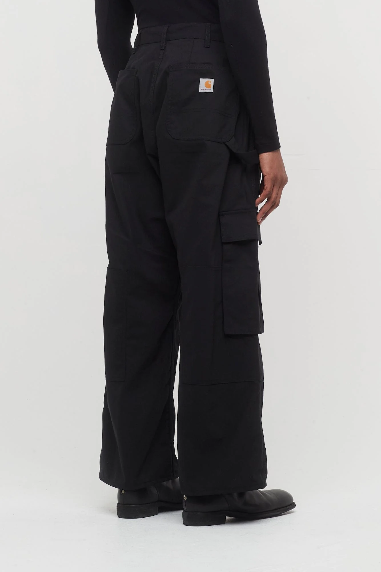Junya Watanabe MAN Cargo Pants in Black - Image 3