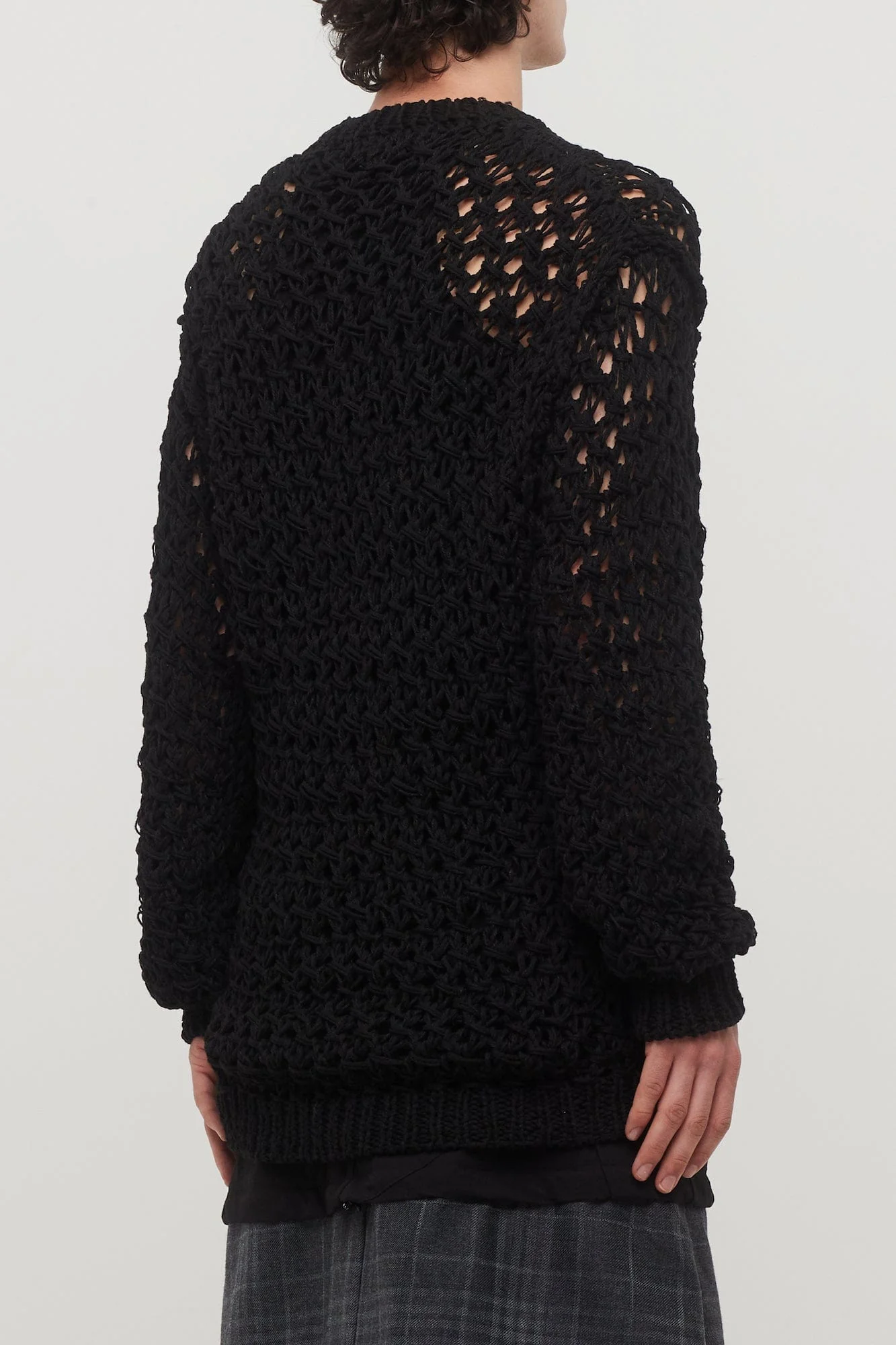 Junya Watanabe MAN Open Knit Sweater - Image 3