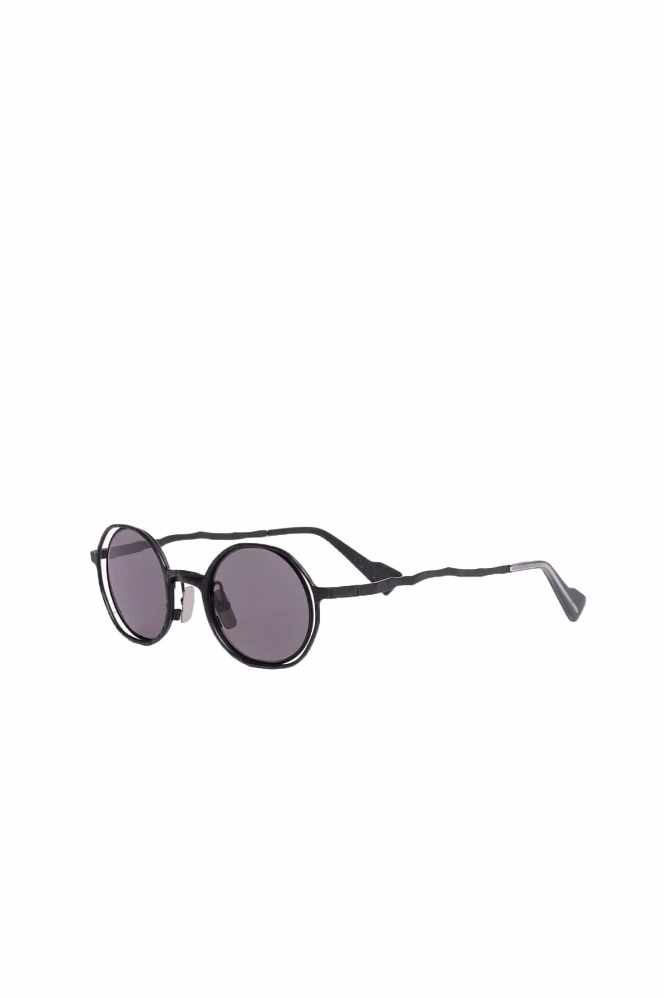 Kuboraum Black Frame Sunglasses with Black Lens and Case - Image 3