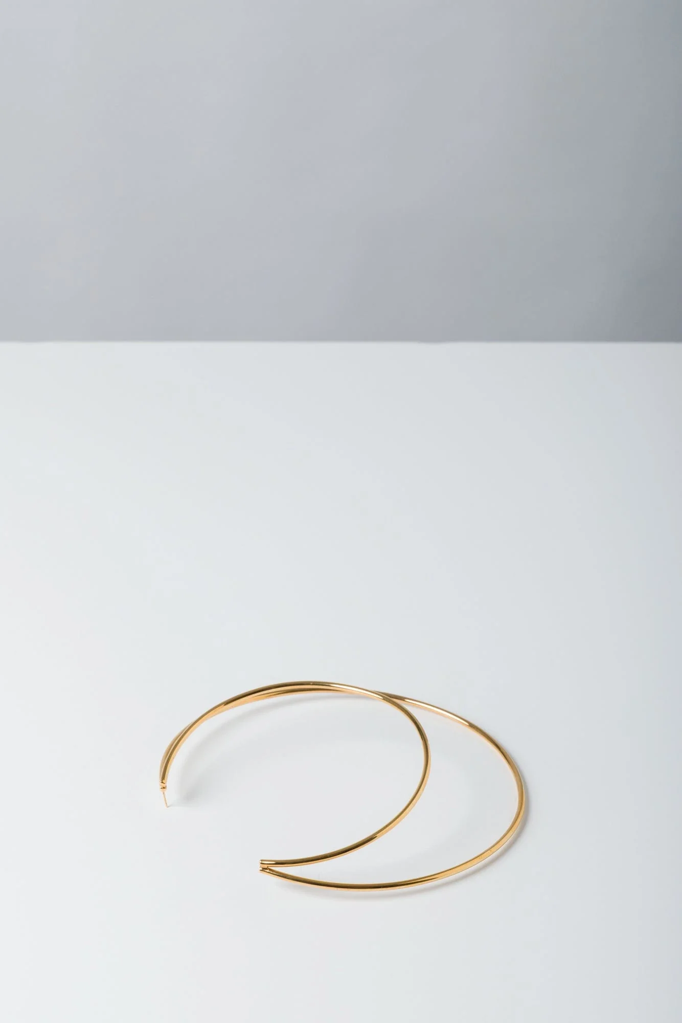 Marine Serre XL Gold Hoops - Image 3
