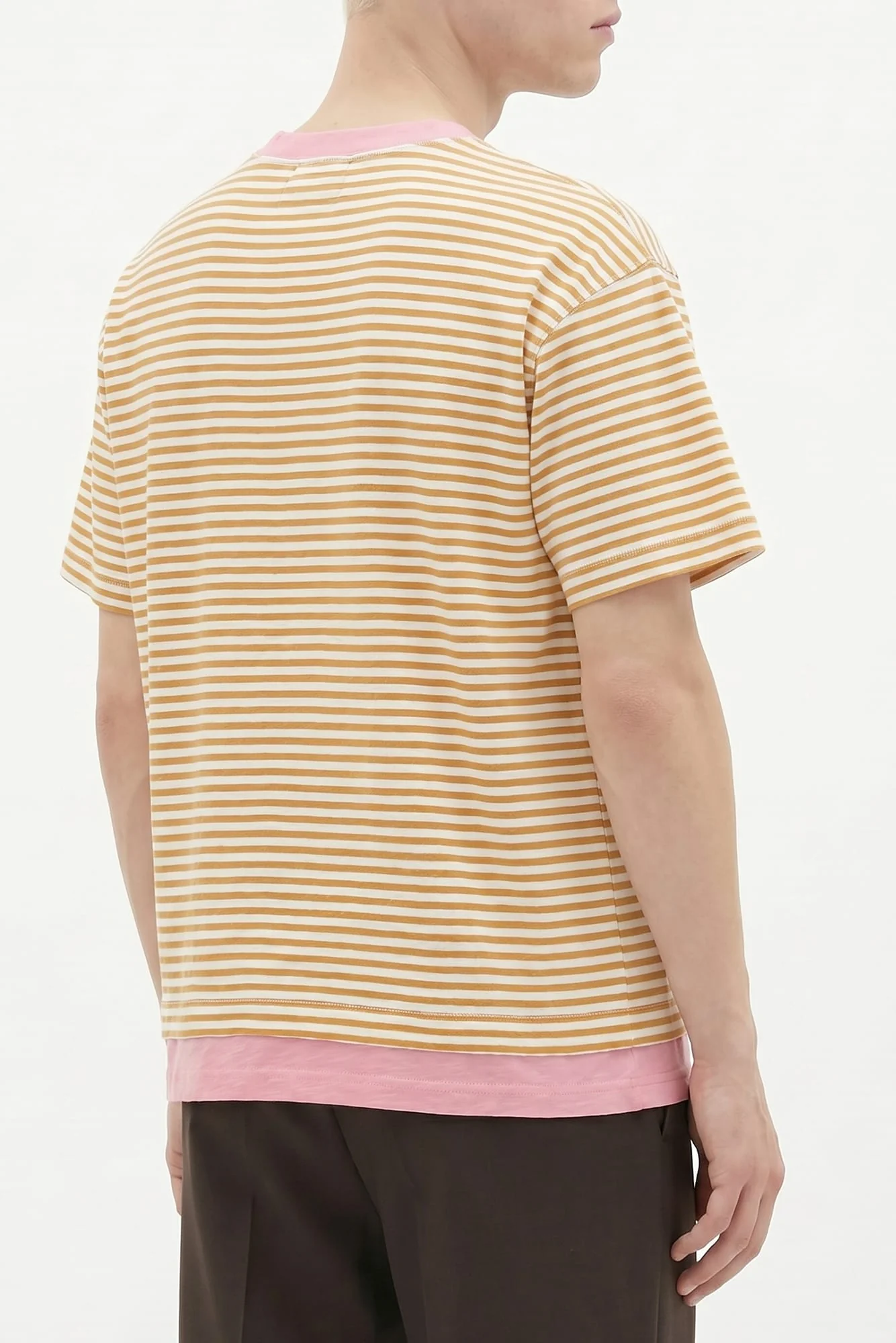 Marni Pink Layered T-Shirt SS26 - Image 3