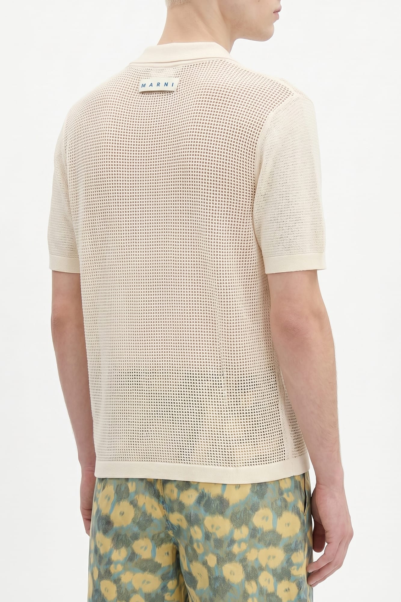 Marni Short Sleeve Floral Motif Cardigan SS26 - Image 3