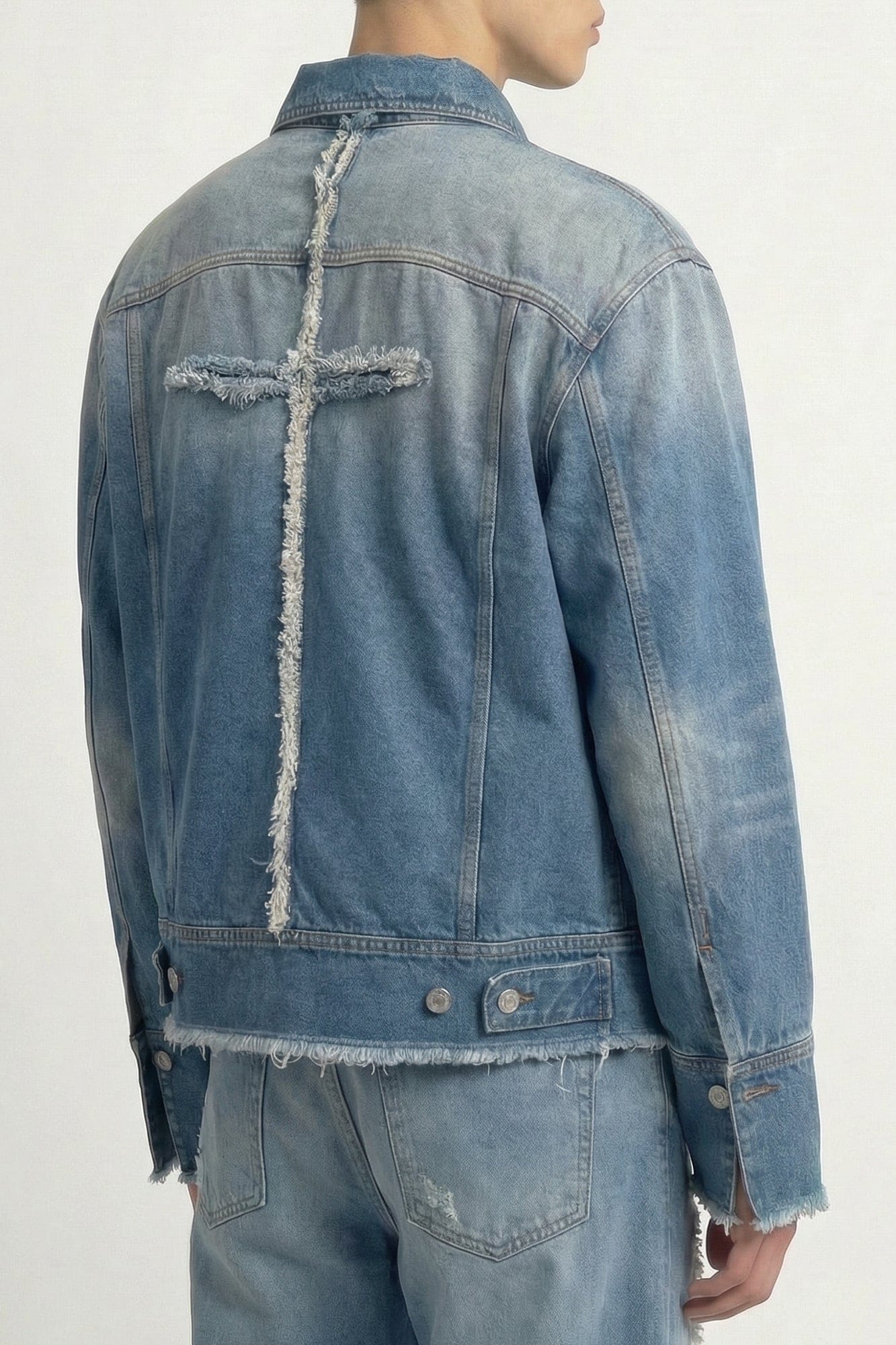Matières Fécales Pierre Woven Denim Jacket - Image 3