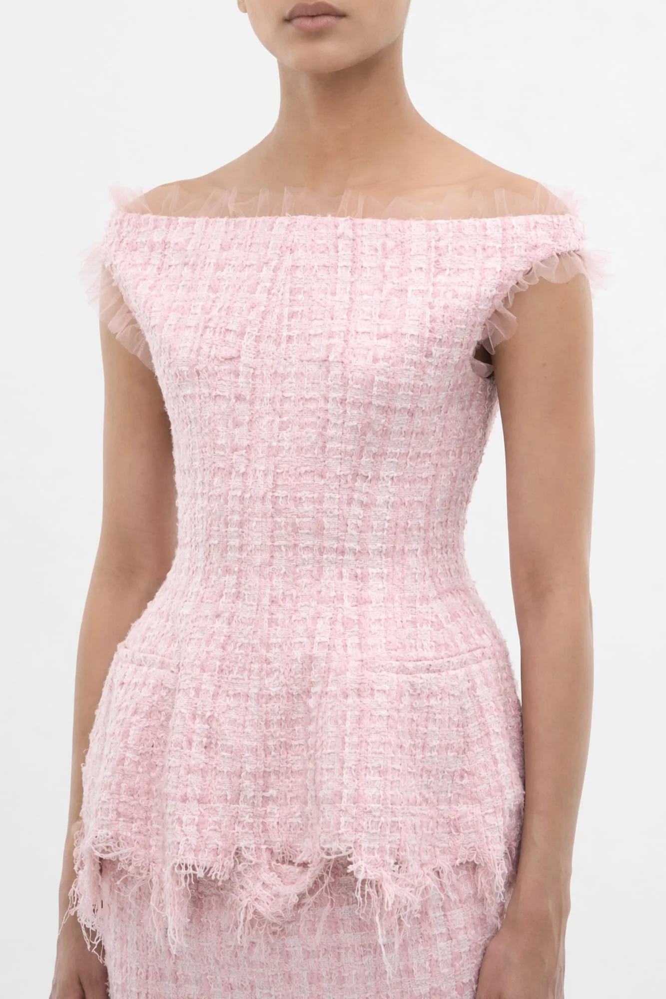 Matières Fécales Vendome Woven Tweed Top - Image 2