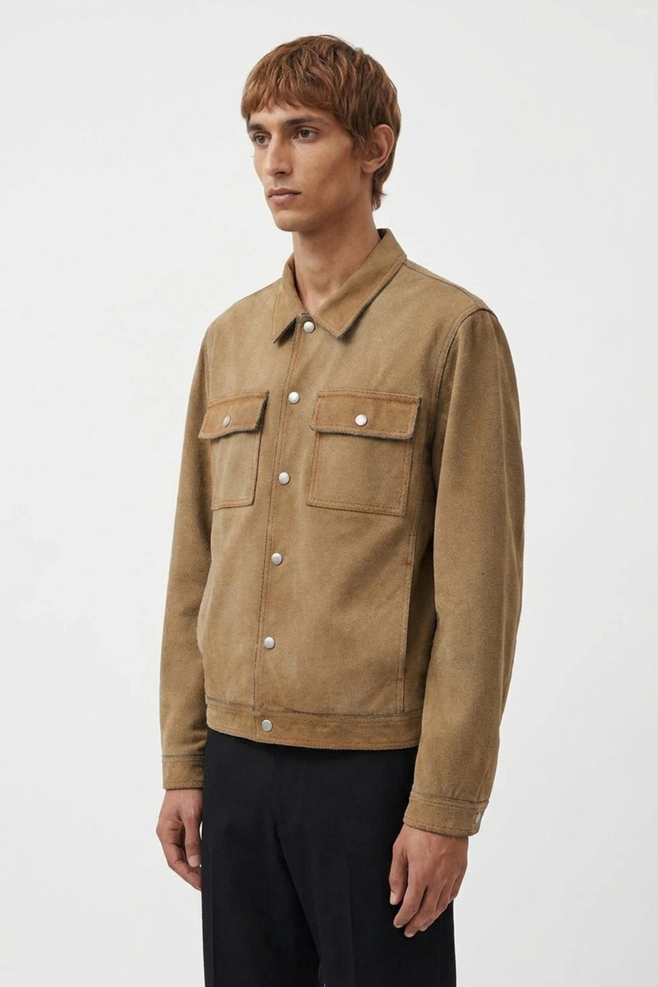 MM6 Sports Jacket in Tan - Image 2