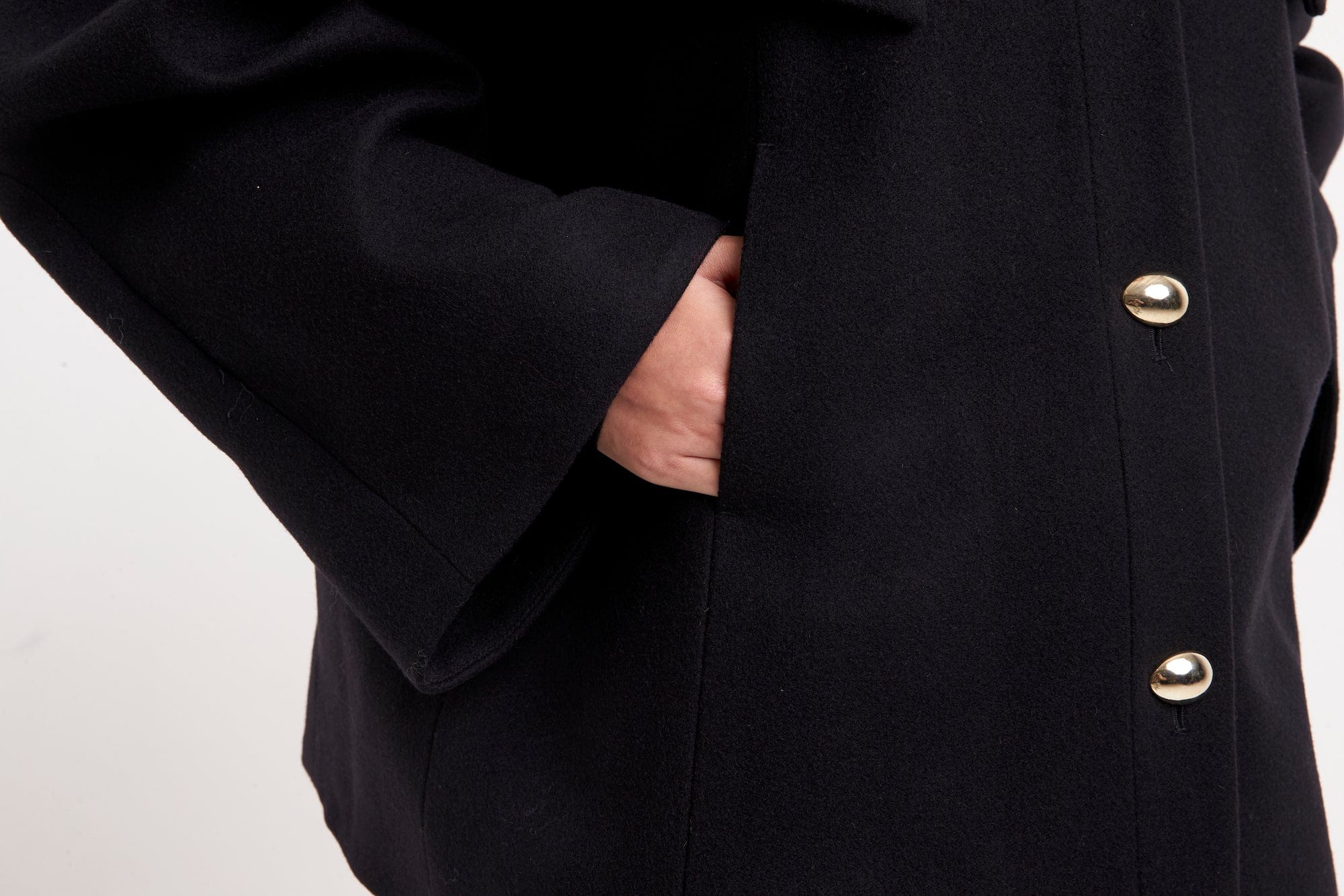 Nina Ricci Cocoon Wool Blend Coat - Image 6