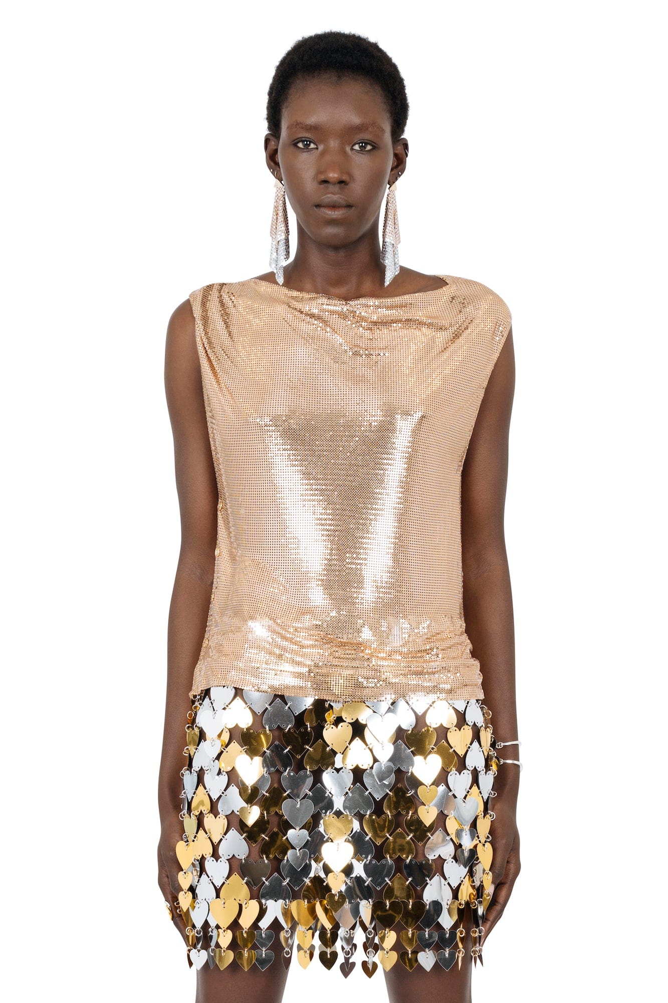 Rabanne Party Collection Sleeveless Top