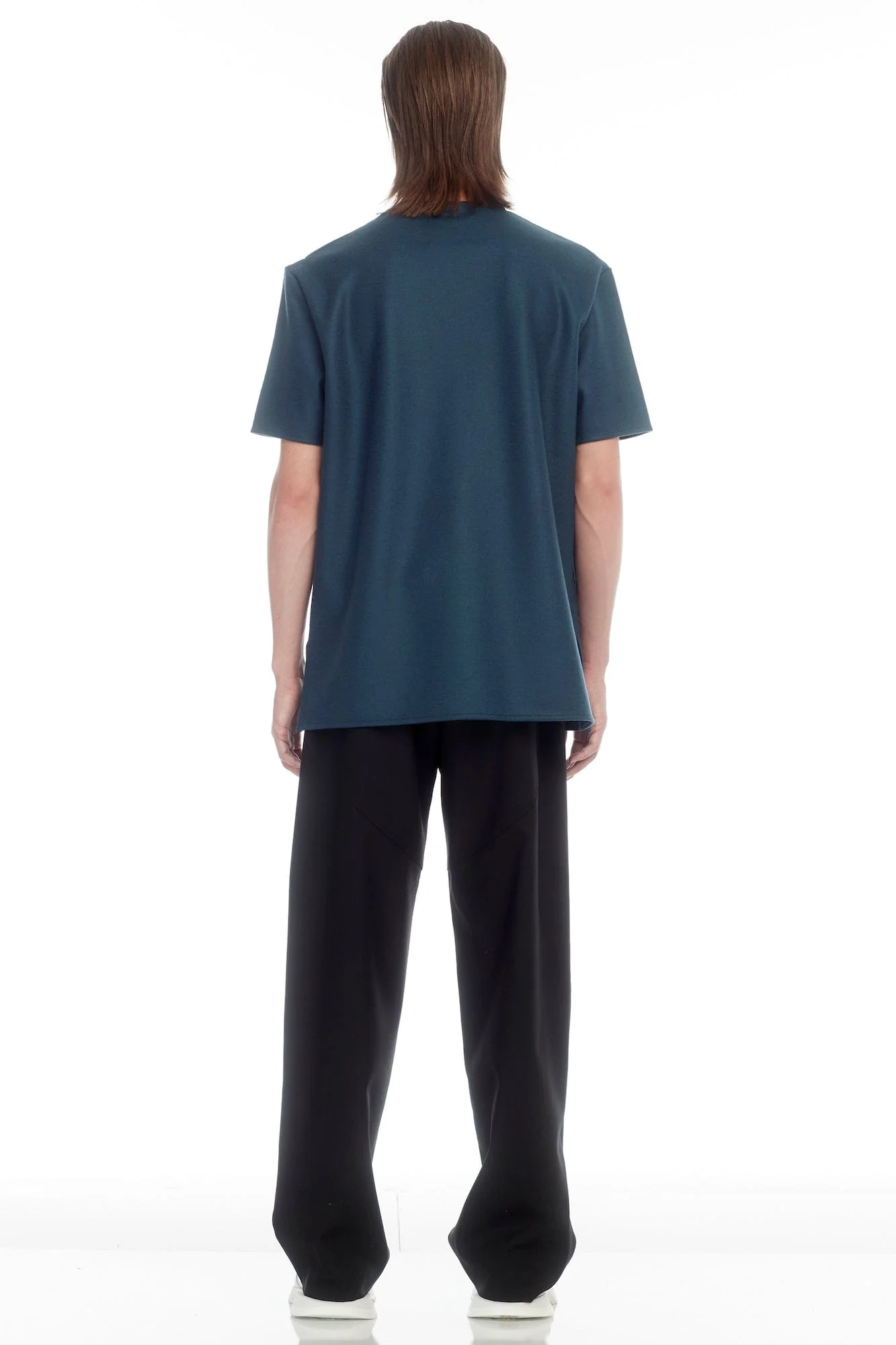 Jil Sander T-Shirt CN SS in Aqua - Image 3