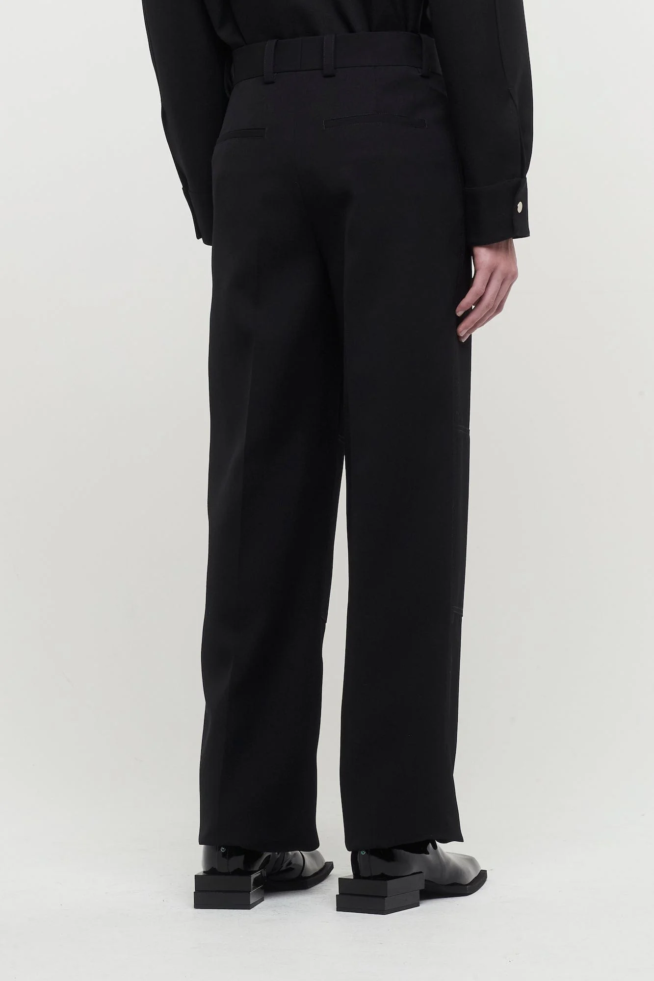 Jil Sander Trouser 36 AW 26 in Black - Image 3