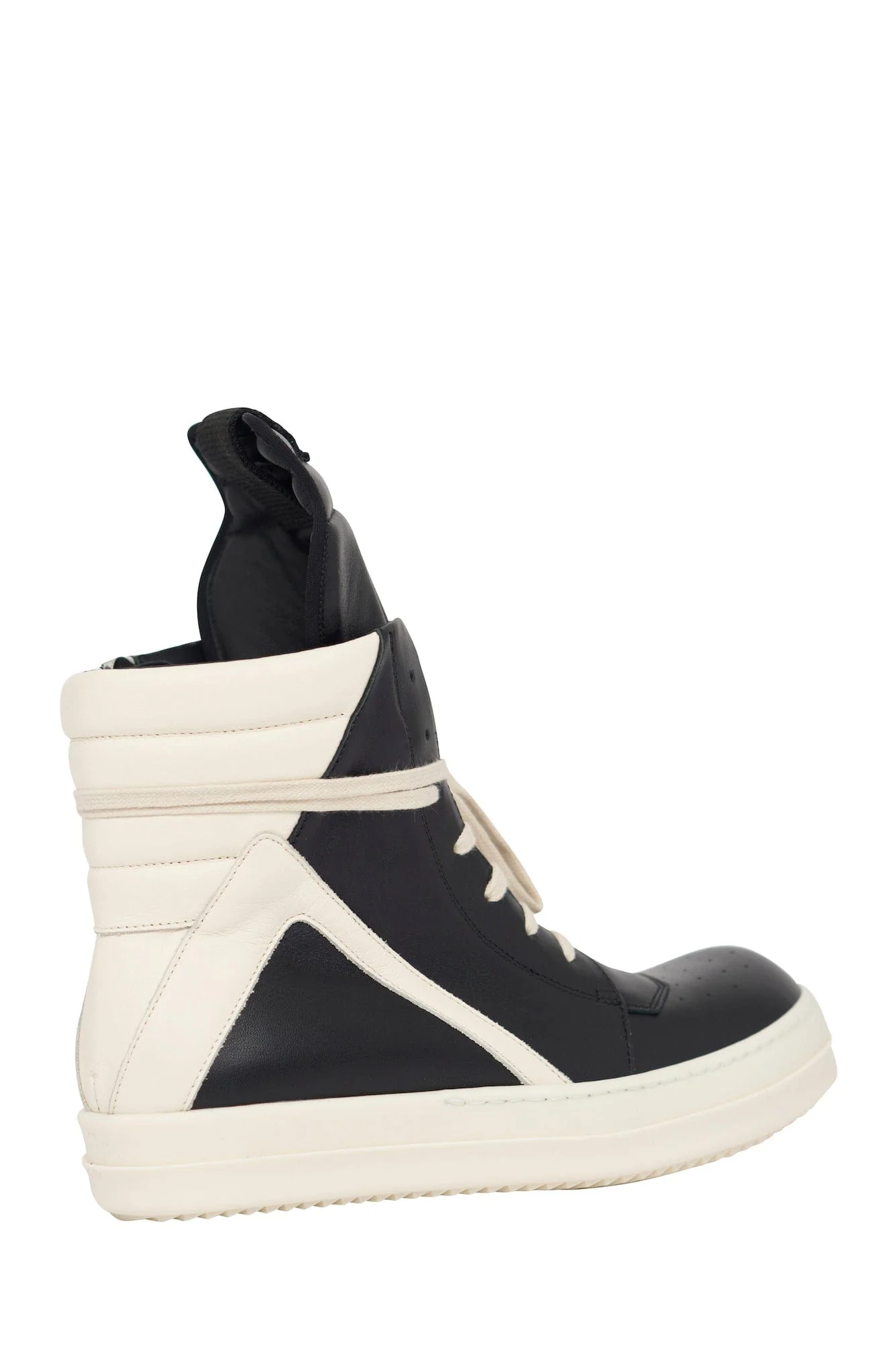 Rick Owens Geobasket in Black Milk - Image 4