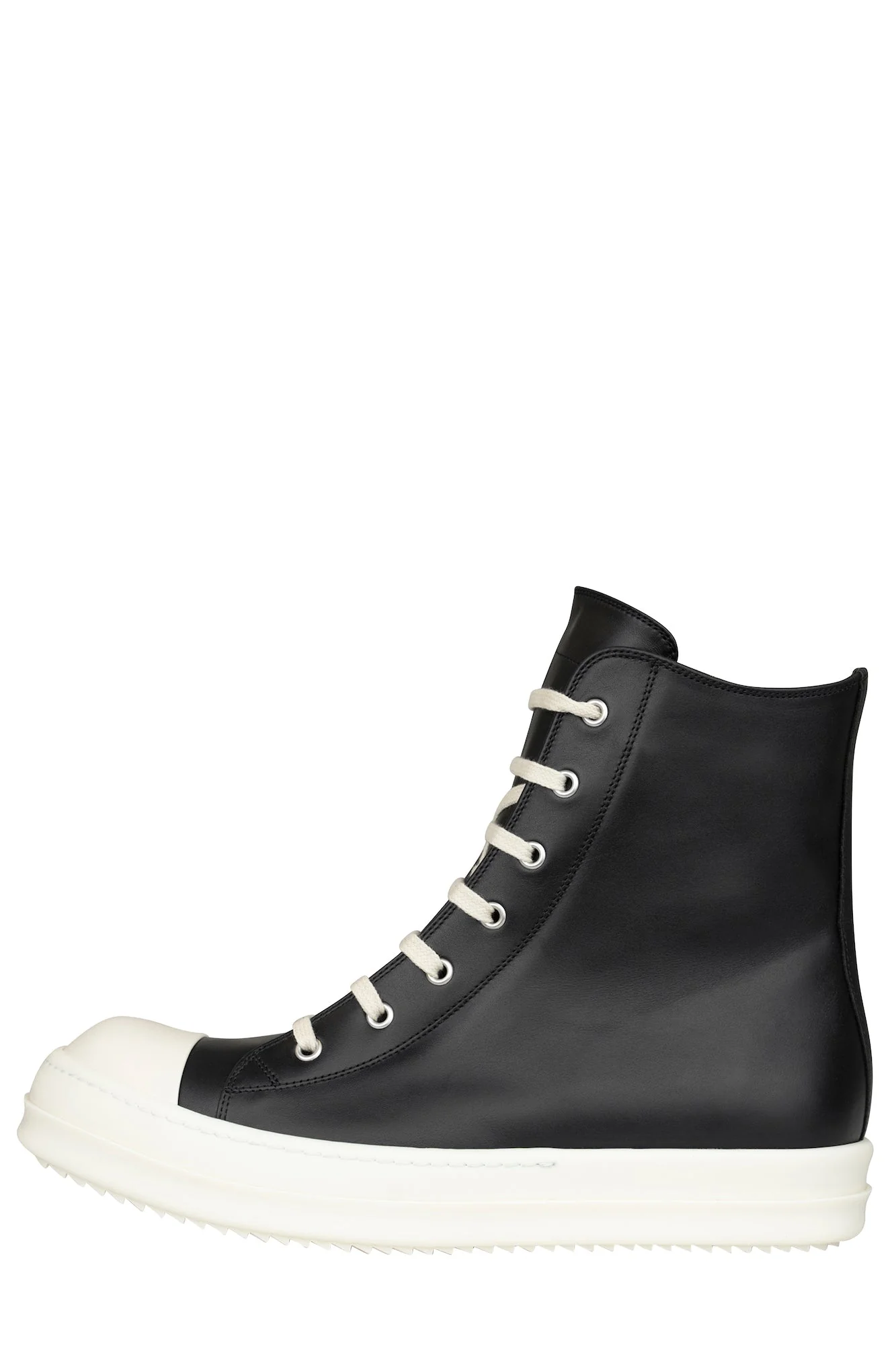 Rick Owens Mens Ramone in Black Milk - Image 2