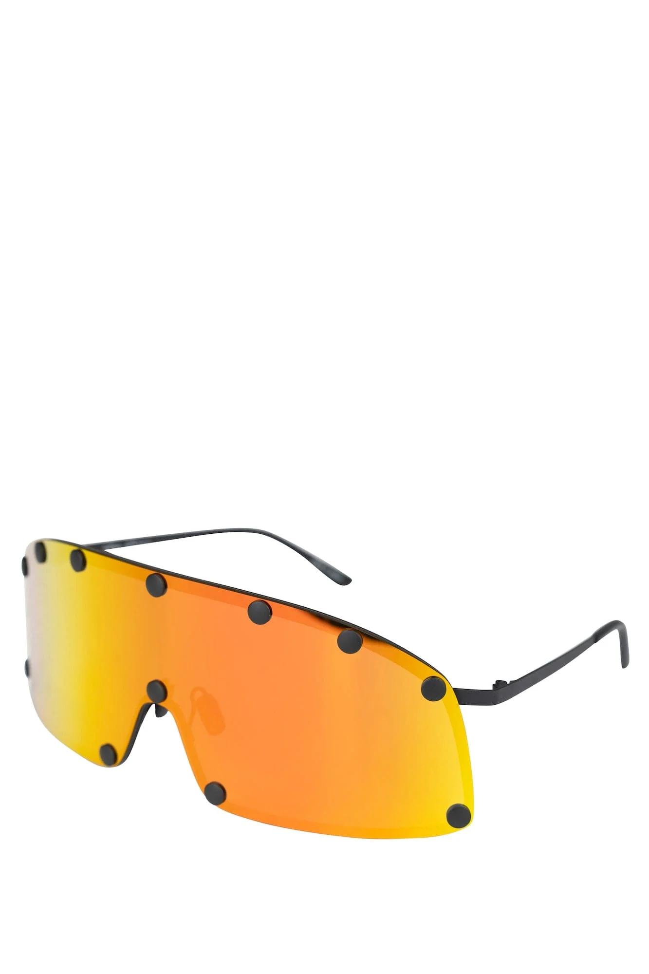 Rick Owens Sunglasses Shielding Black-Rainbow - Image 3